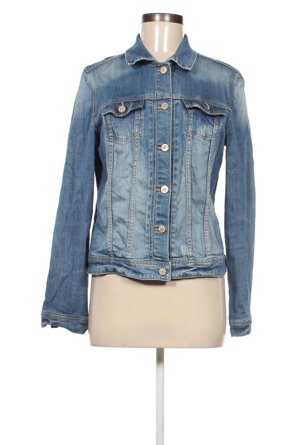 Γυναικείο μπουφάν Promod, Μέγεθος M, Χρώμα Μπλέ, Τιμή 9,50 €