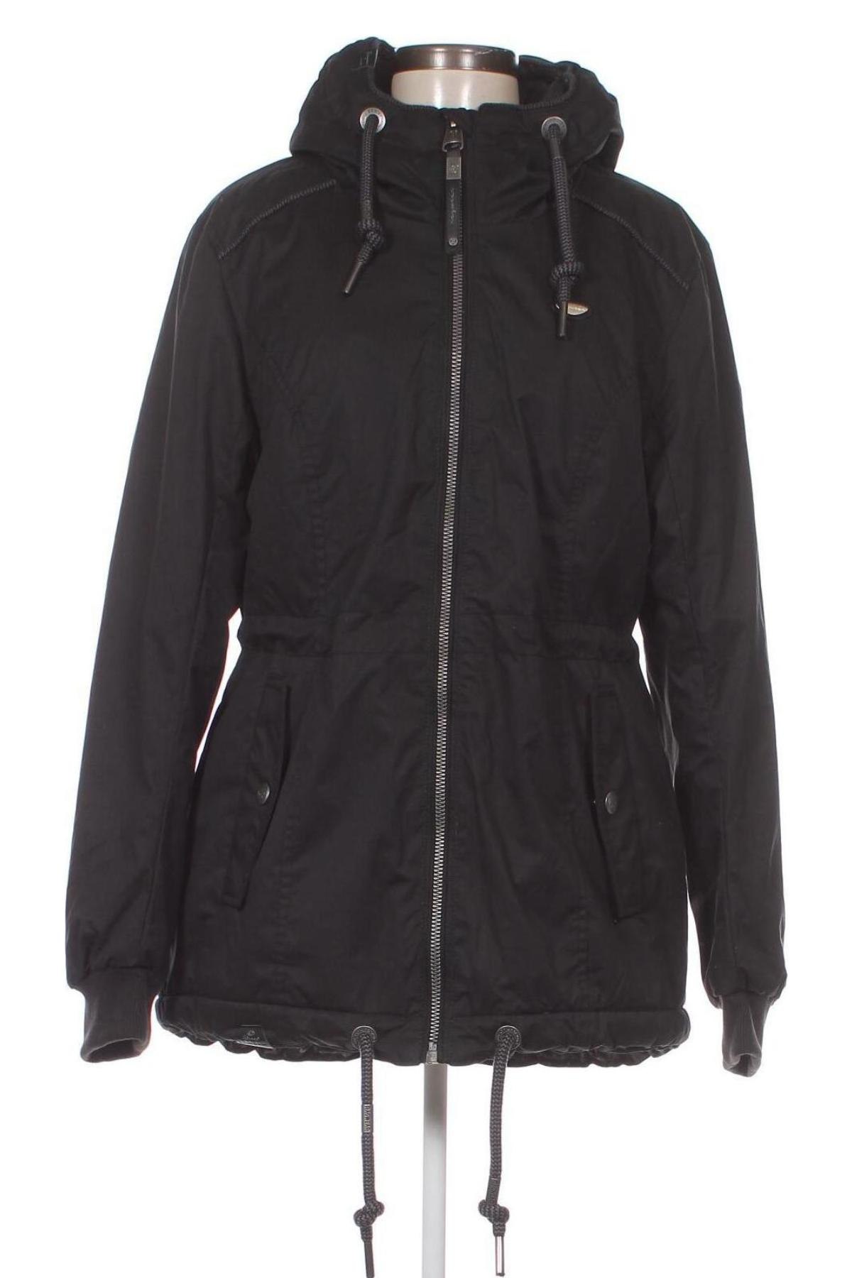 Γυναικείο μπουφάν Ragwear, Μέγεθος XL, Χρώμα Μαύρο, Τιμή 47,88 €