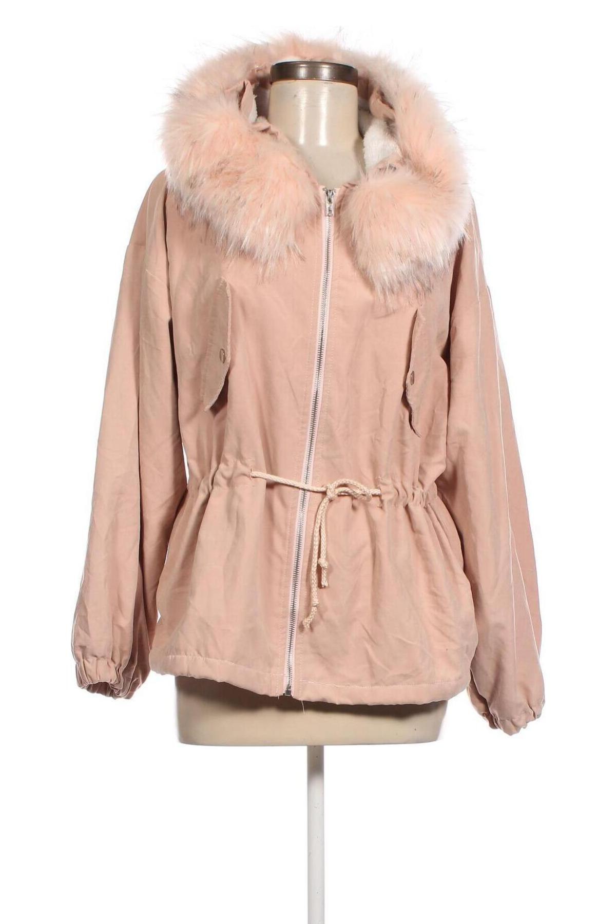 Γυναικείο μπουφάν SHEIN, Μέγεθος L, Χρώμα Ρόζ , Τιμή 18,30 €