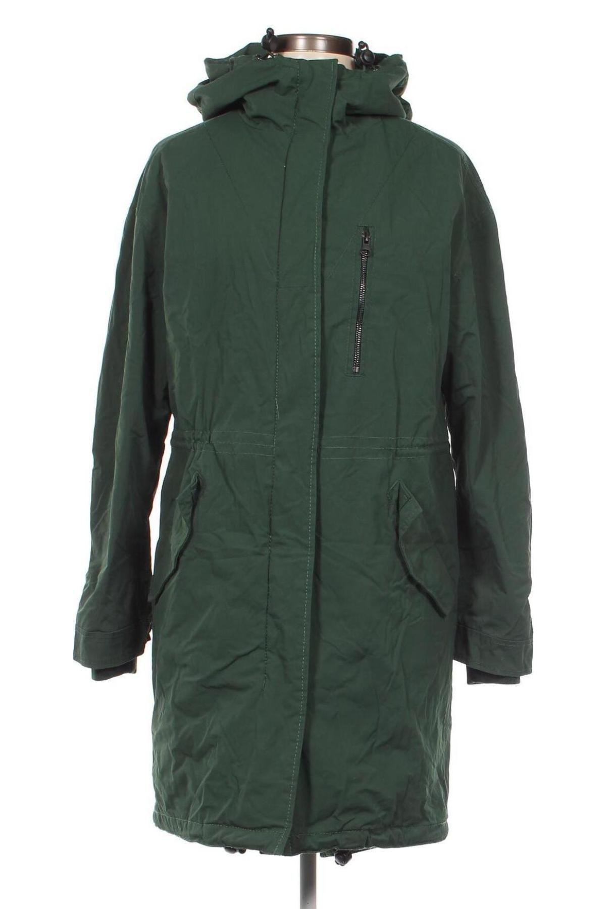 Γυναικείο μπουφάν Sissy Boy, Μέγεθος XS, Χρώμα Πράσινο, Τιμή 19,89 €