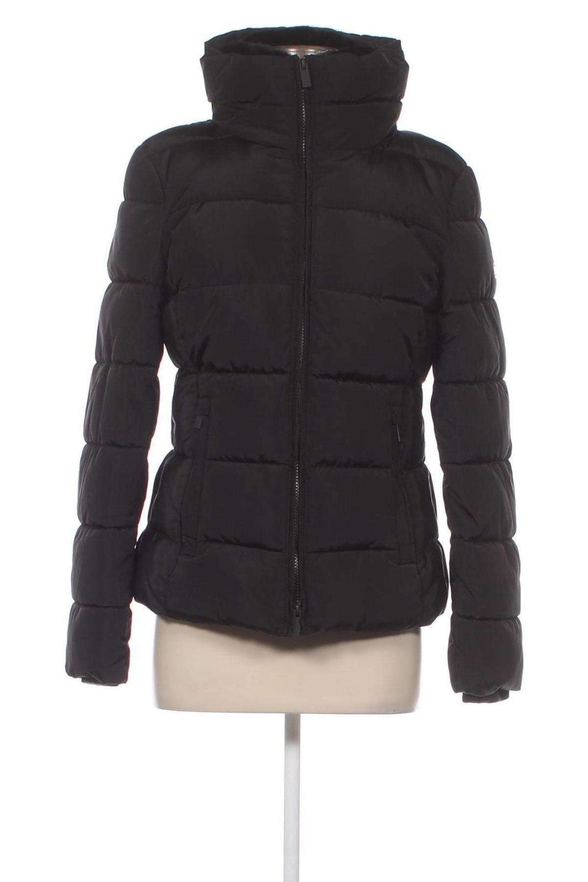Γυναικείο μπουφάν Tom Tailor, Μέγεθος M, Χρώμα Μαύρο, Τιμή 47,88 €