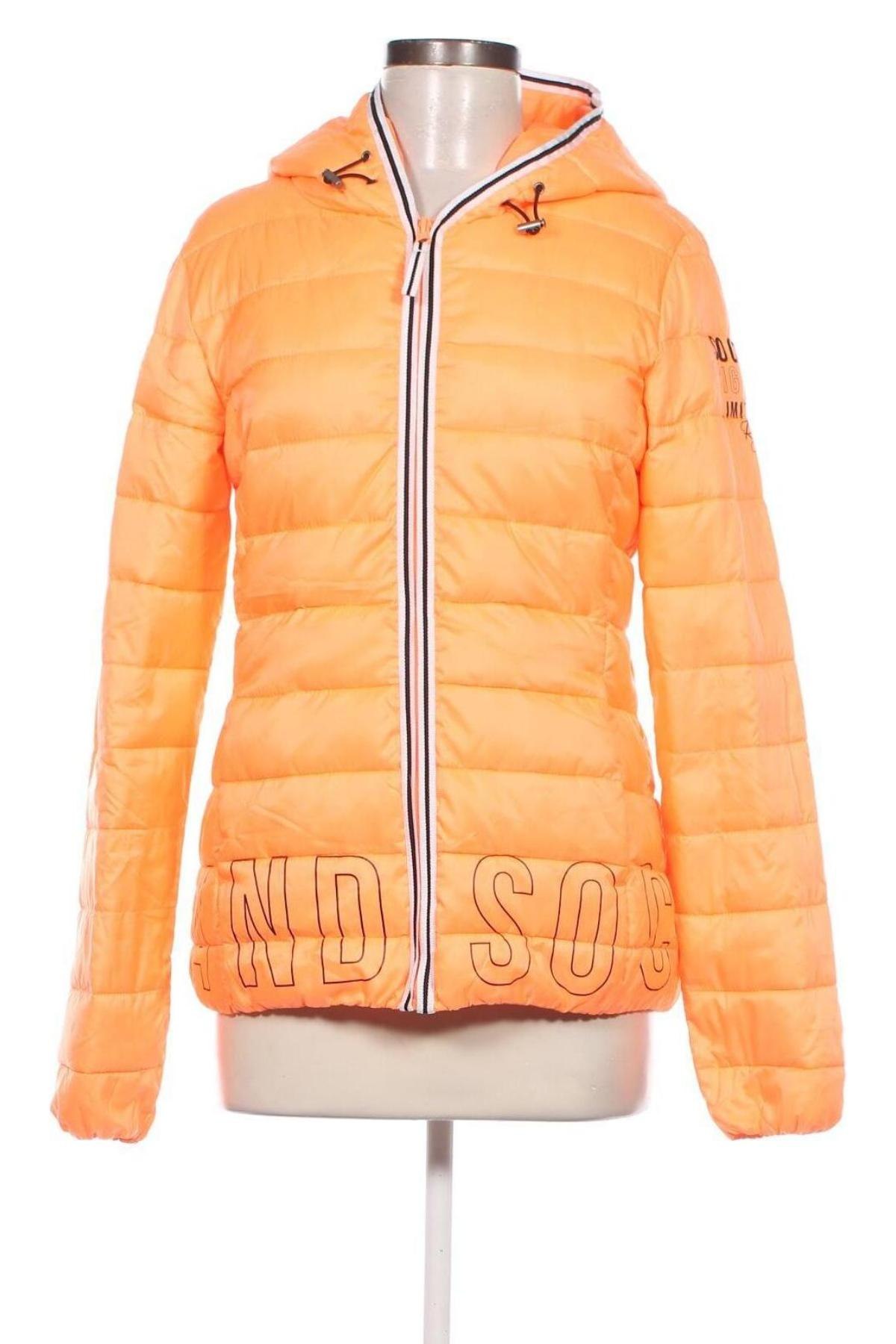 Γυναικείο μπουφάν Tom Tailor, Μέγεθος S, Χρώμα Πορτοκαλί, Τιμή 25,05 €