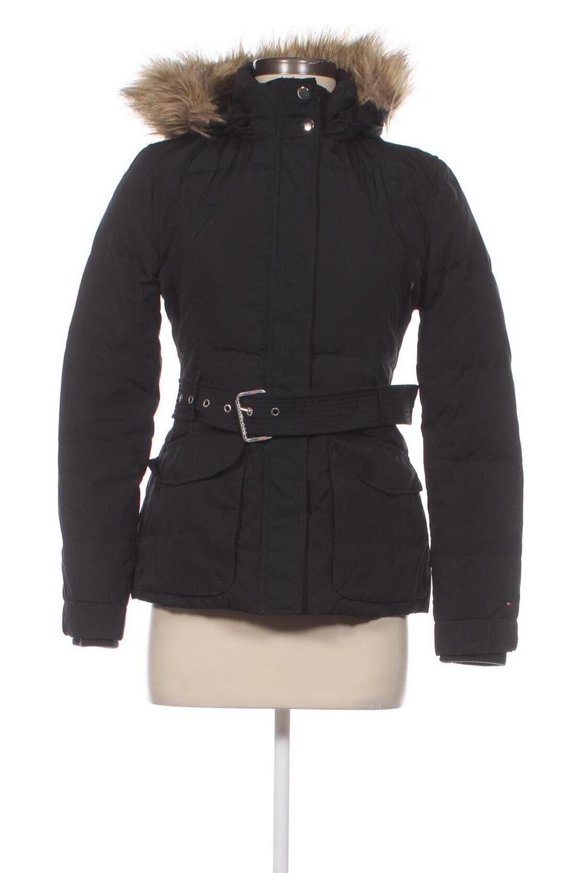 Γυναικείο μπουφάν Tommy Hilfiger, Μέγεθος S, Χρώμα Μαύρο, Τιμή 63,46 €