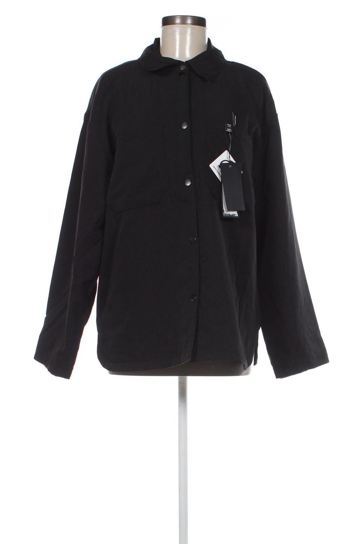 Γυναικείο μπουφάν Vero Moda, Μέγεθος L, Χρώμα Μαύρο, Τιμή 14,38 €