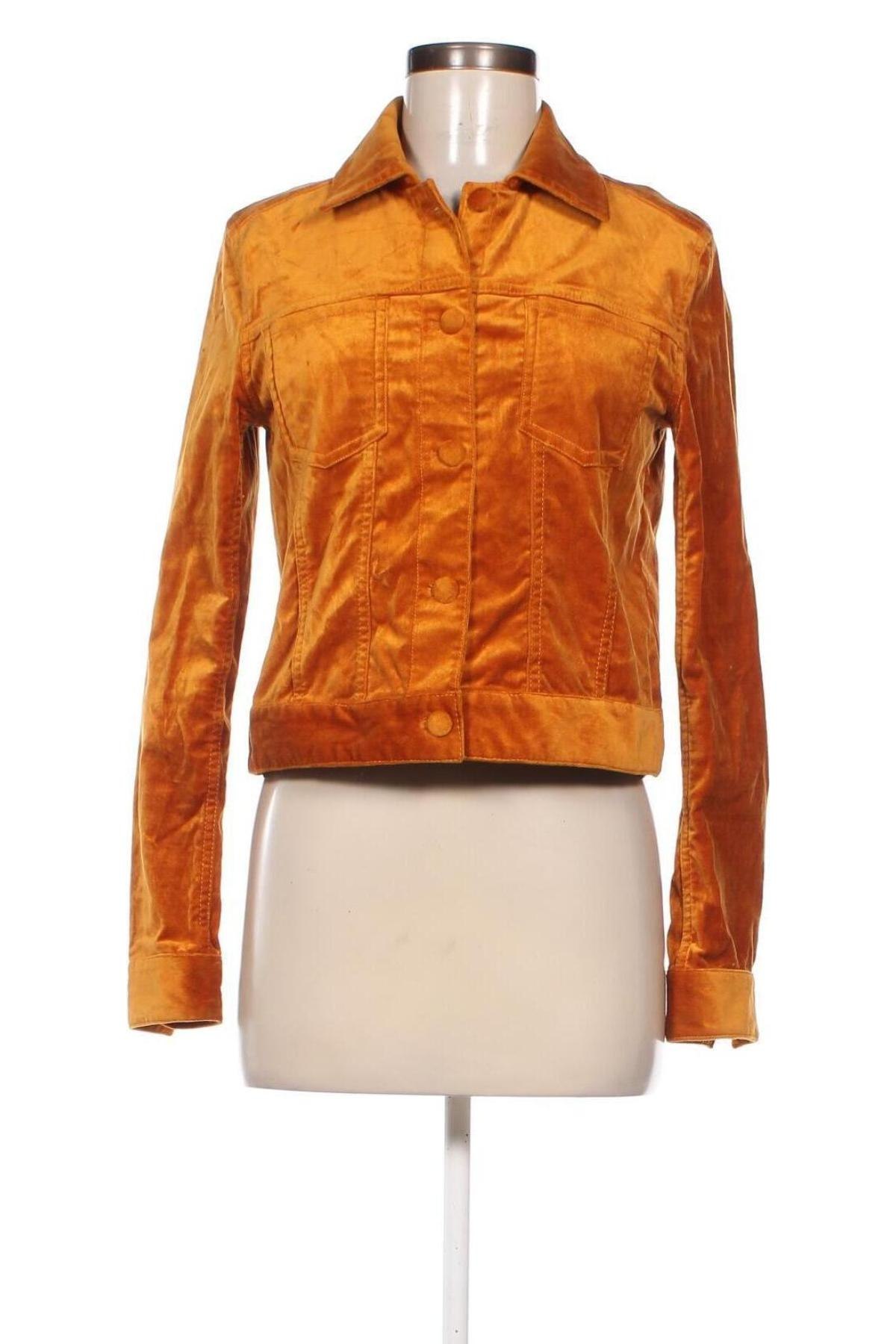 Γυναικείο μπουφάν Weekday, Μέγεθος M, Χρώμα Κίτρινο, Τιμή 8,51 €
