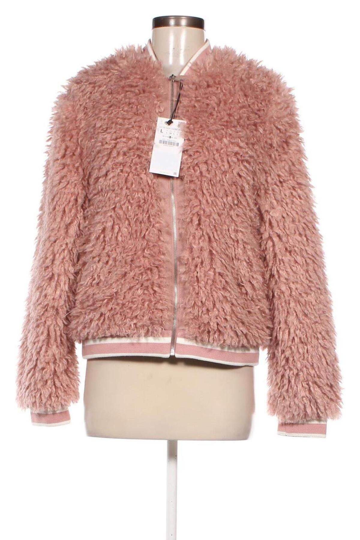 Damenjacke Zara, Größe L, Farbe Rosa, Preis 33,01 €
