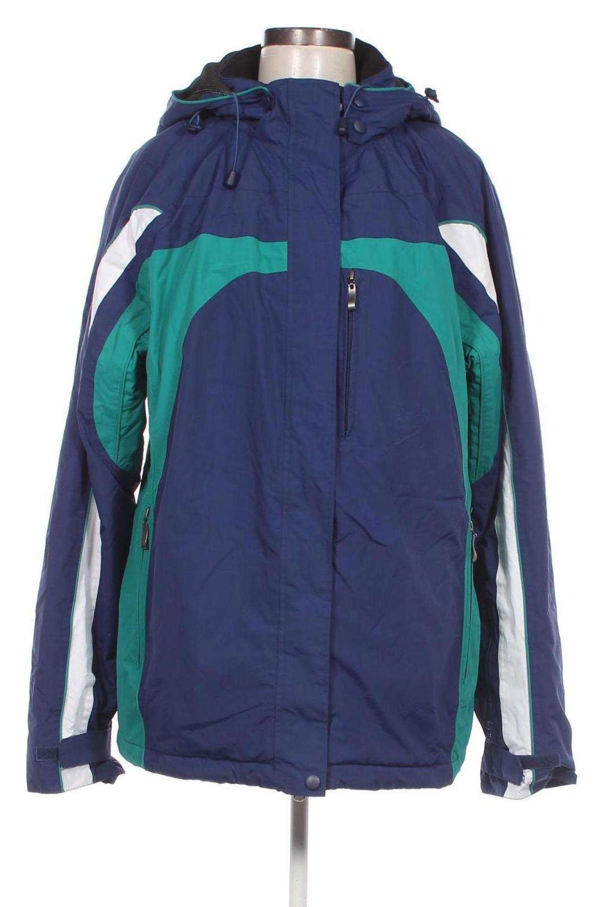 Damenjacke für Wintersports Bpc Bonprix Collection, Größe XL, Farbe Blau, Preis 31,72 €
