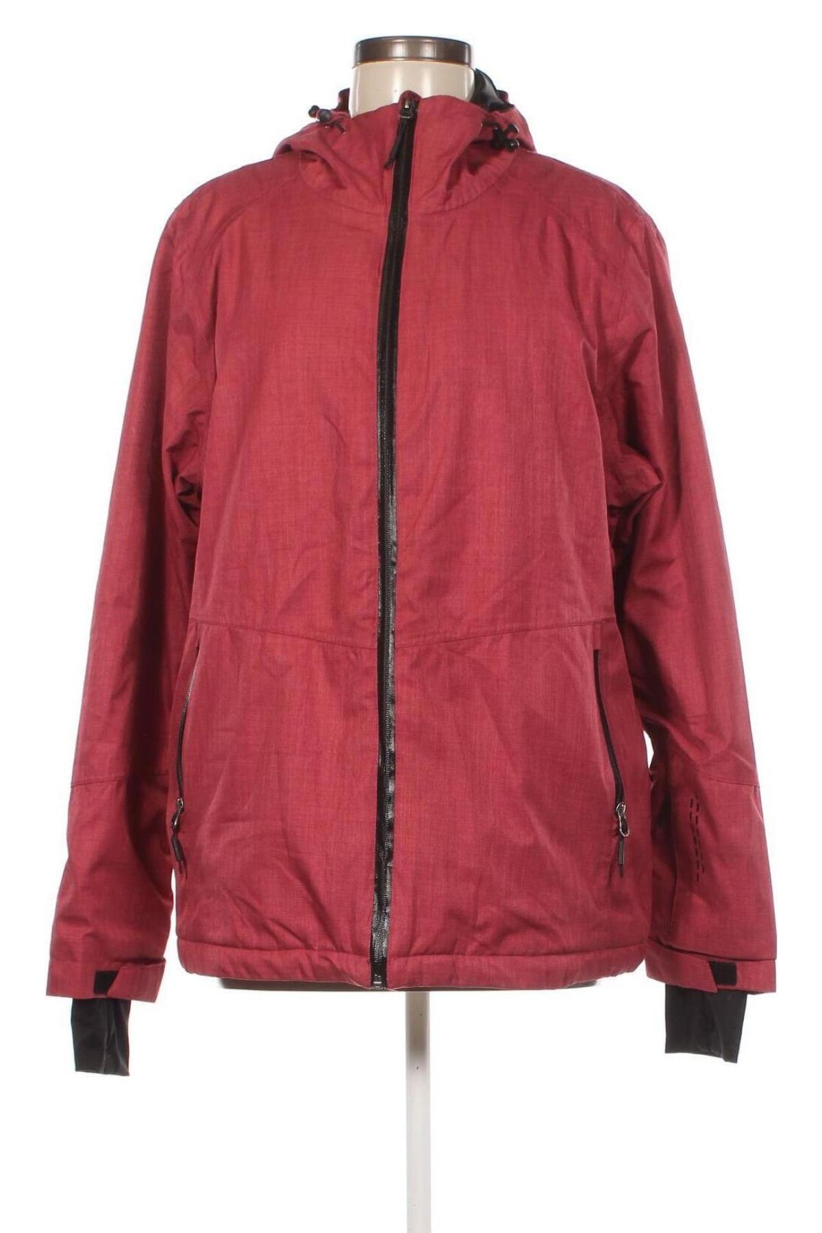 Γυναίκειο μπουφάν για χειμερινά σπορ Crivit, Μέγεθος L, Χρώμα Κόκκινο, Τιμή 30,32 €
