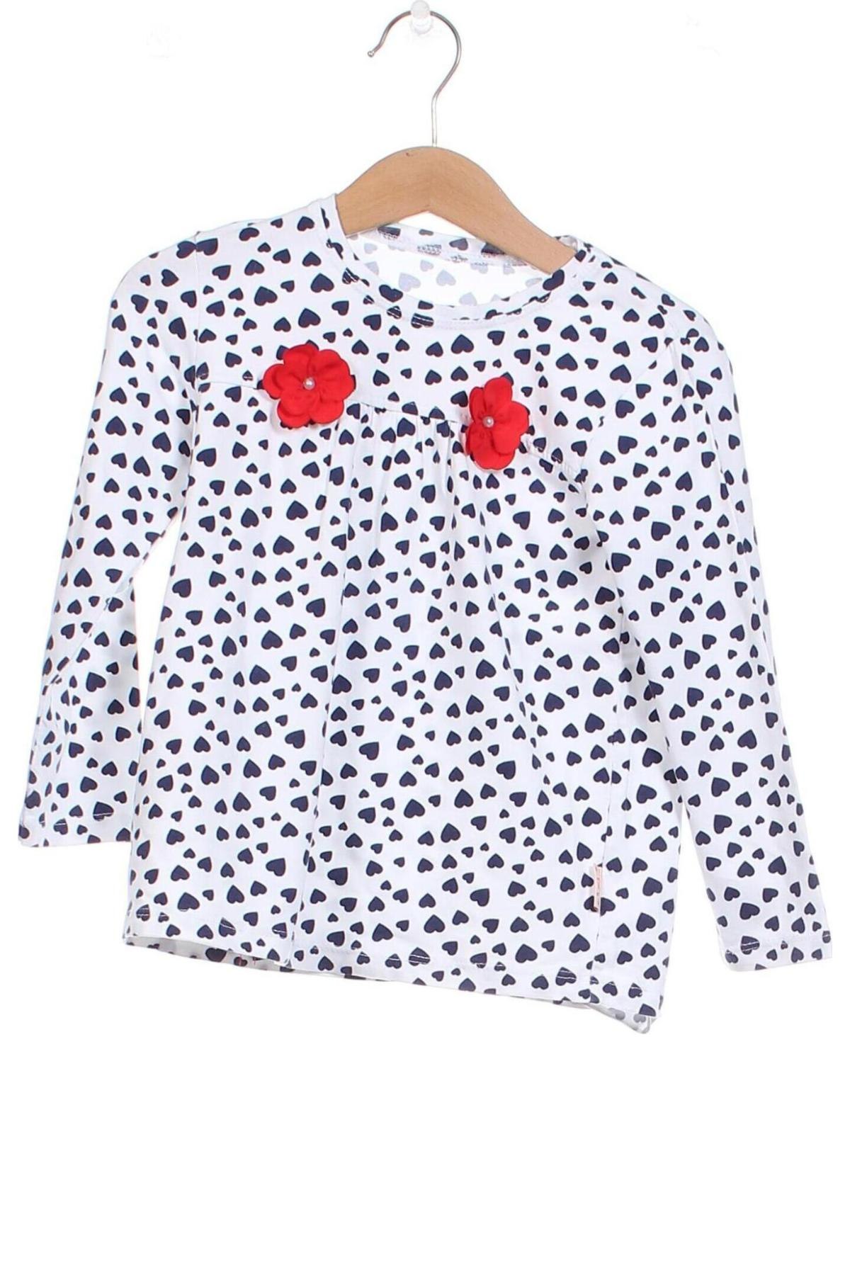 Kinder Shirt, Größe 3-4y/ 104-110 cm, Farbe Weiß, Preis € 3,25