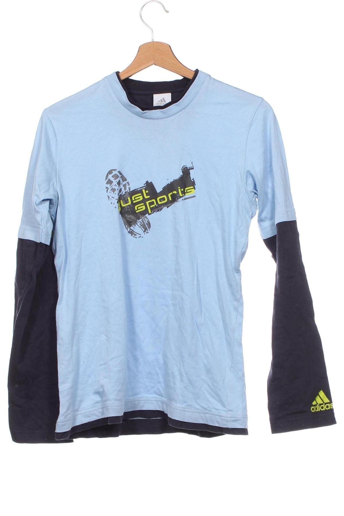 Kinder Shirt Adidas, Größe 11-12y/ 152-158 cm, Farbe Blau, Preis € 23,66