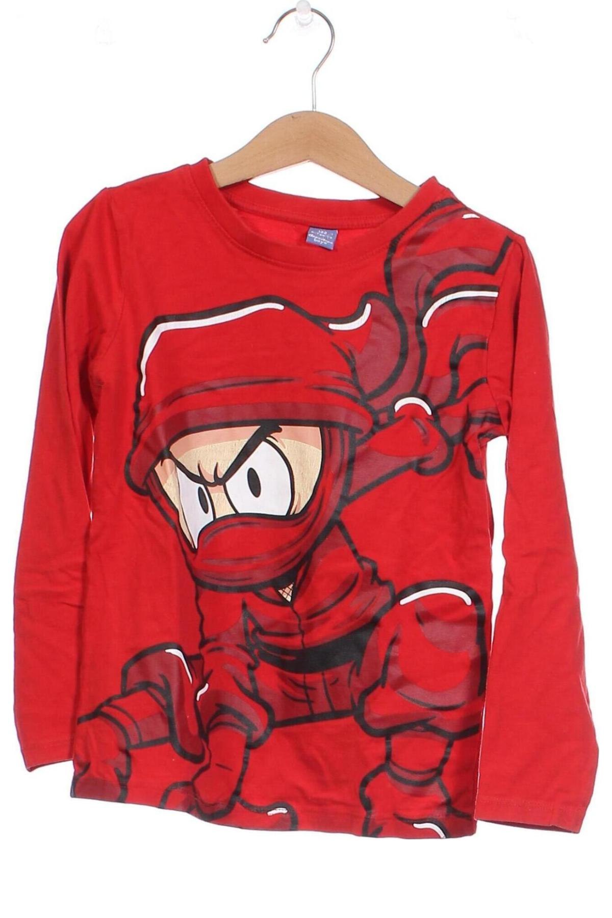 Kinder Shirt Dopo Dopo, Größe 6-7y/ 122-128 cm, Farbe Rot, Preis € 3,45