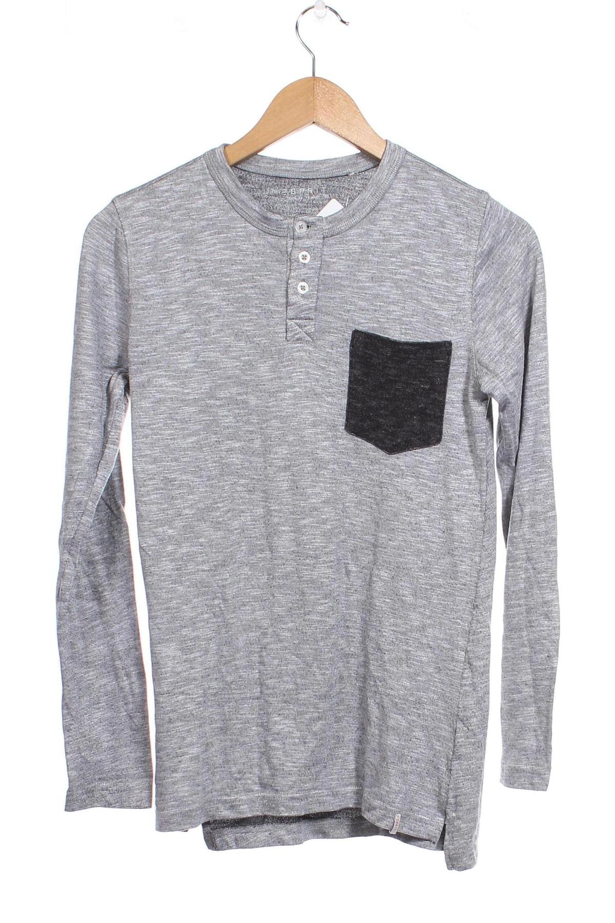 Kinder Shirt Esprit, Größe 13-14y/ 164-168 cm, Farbe Grau, Preis 4,59 €