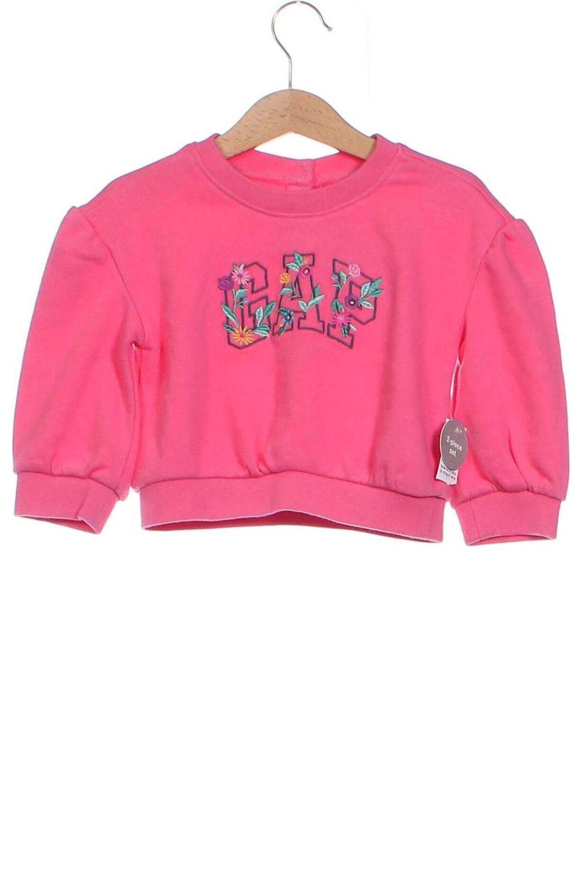 Детска блуза Gap, Размер 18-24m/ 86-98 см, Цвят Розов, Цена 30,00 лв.