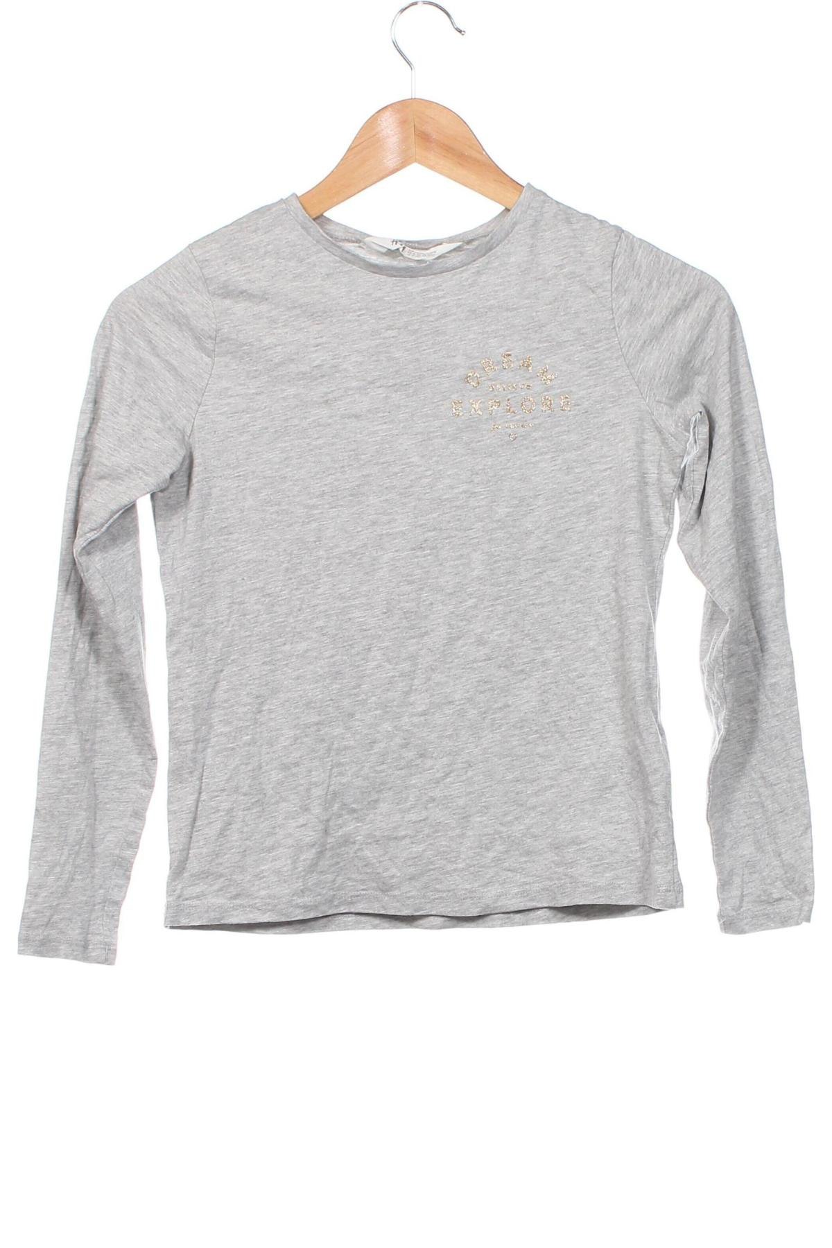 Kinder Shirt H&M, Größe 10-11y/ 146-152 cm, Farbe Grau, Preis € 3,42