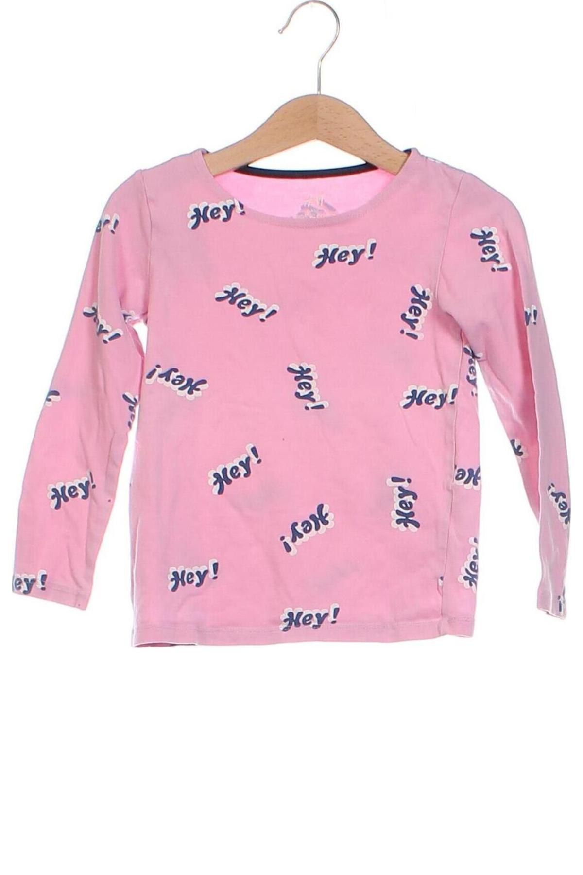 Kinder Shirt H&M, Größe 4-5y/ 110-116 cm, Farbe Rosa, Preis 3,42 €