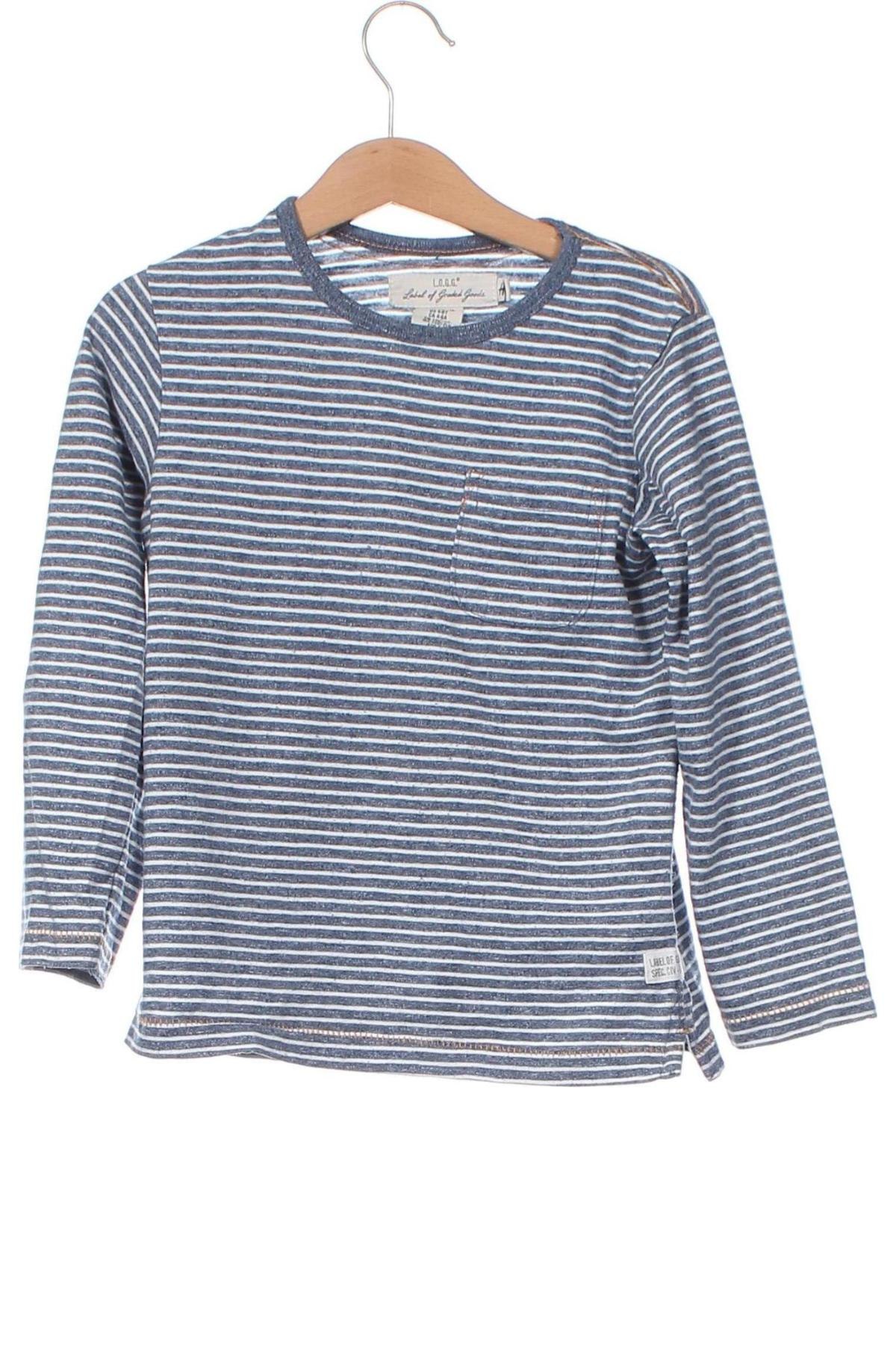 Kinder Shirt H&M L.O.G.G., Größe 4-5y/ 110-116 cm, Farbe Mehrfarbig, Preis 3,42 €
