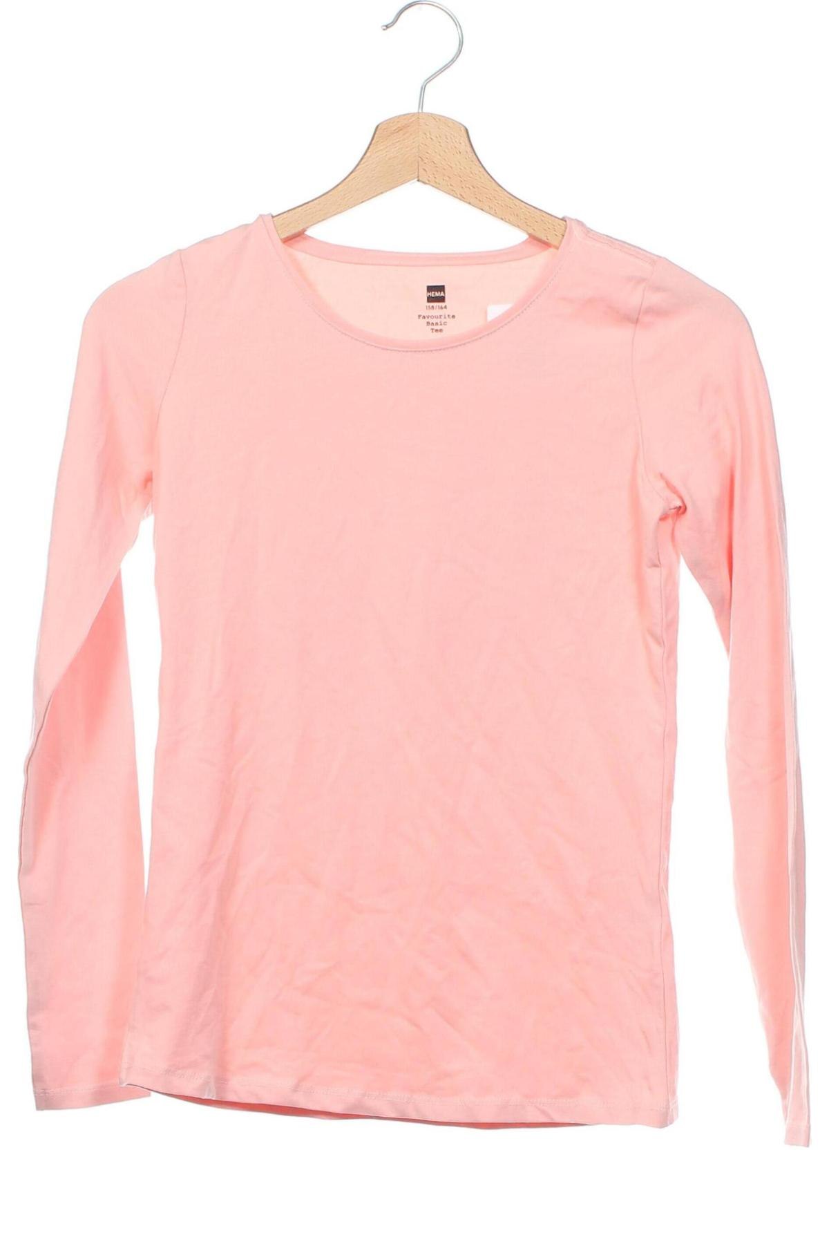 Kinder Shirt Hema, Größe 12-13y/ 158-164 cm, Farbe Rosa, Preis € 4,59