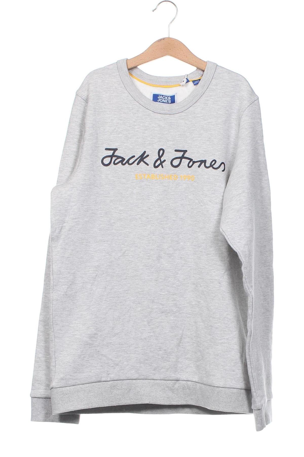 Kinder Shirt Jack & Jones, Größe 12-13y/ 158-164 cm, Farbe Grau, Preis 14,20 €