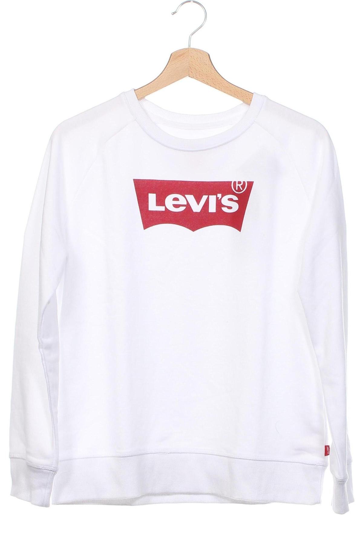 Детска блуза Levi's, Размер 13-14y/ 164-168 см, Цвят Бял, Цена 30,60 лв.