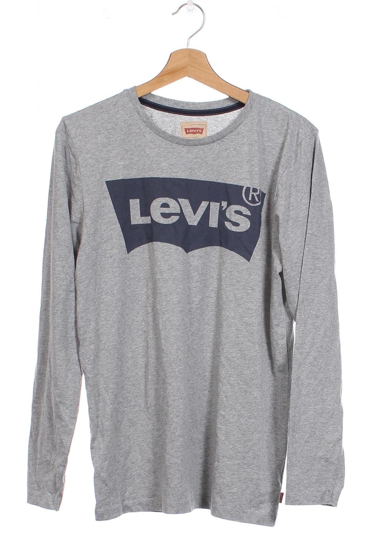 Kinder Shirt Levi's, Größe 15-18y/ 170-176 cm, Farbe Grau, Preis 9,40 €