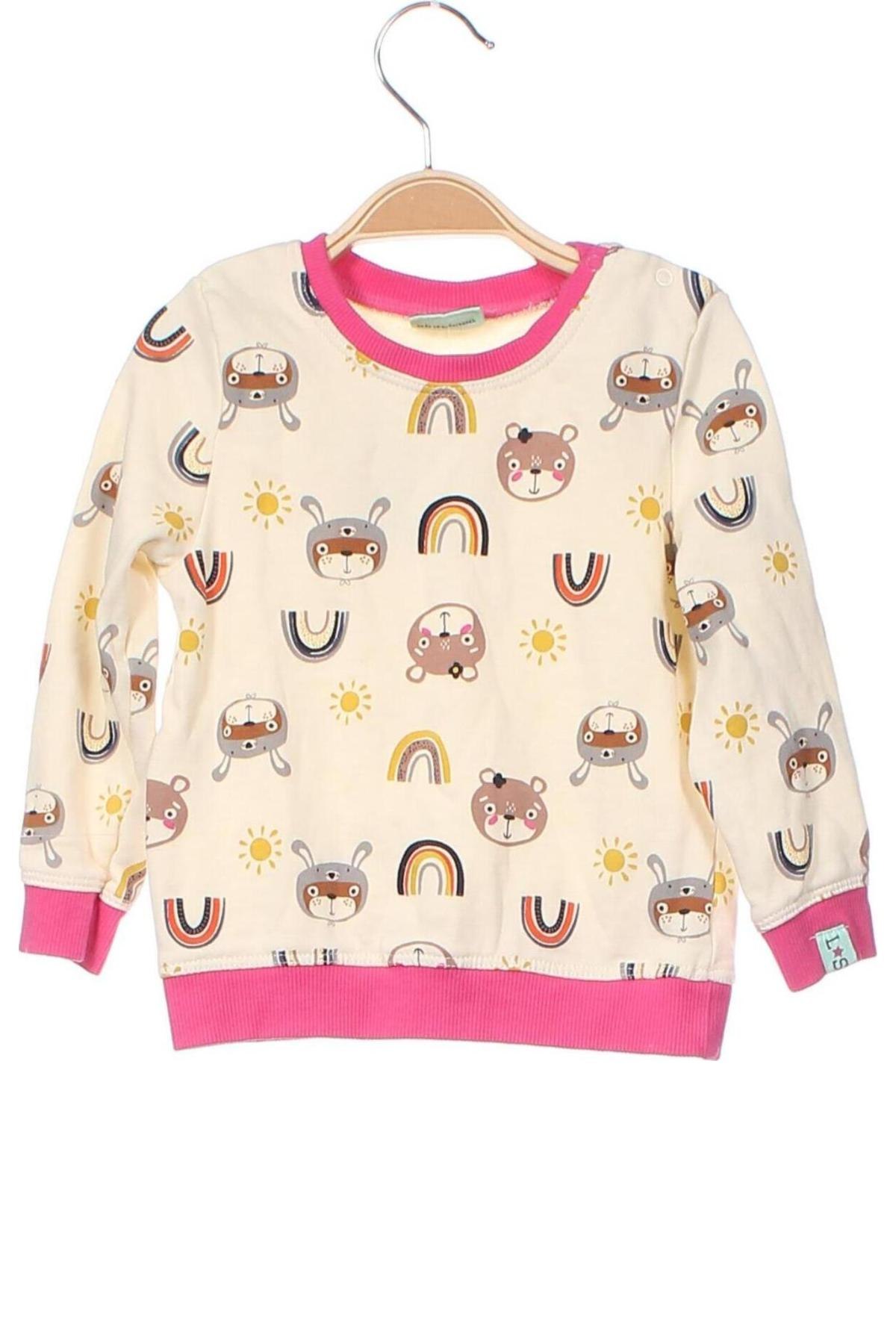 Kinder Shirt Lilly+Sid, Größe 12-18m/ 80-86 cm, Farbe Ecru, Preis 6,08 €