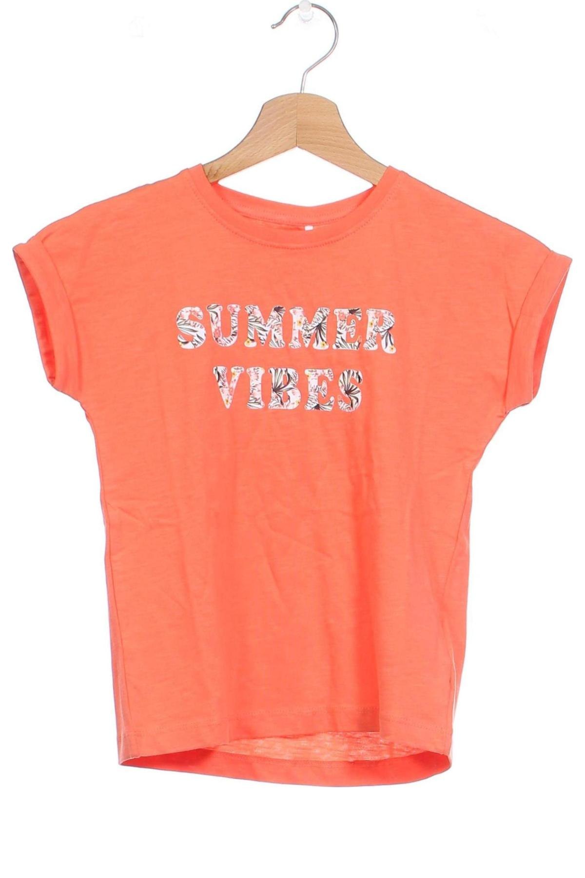 Детска блуза Name It, Размер 6-7y/ 122-128 см, Цвят Оранжев, Цена 22,95 лв.