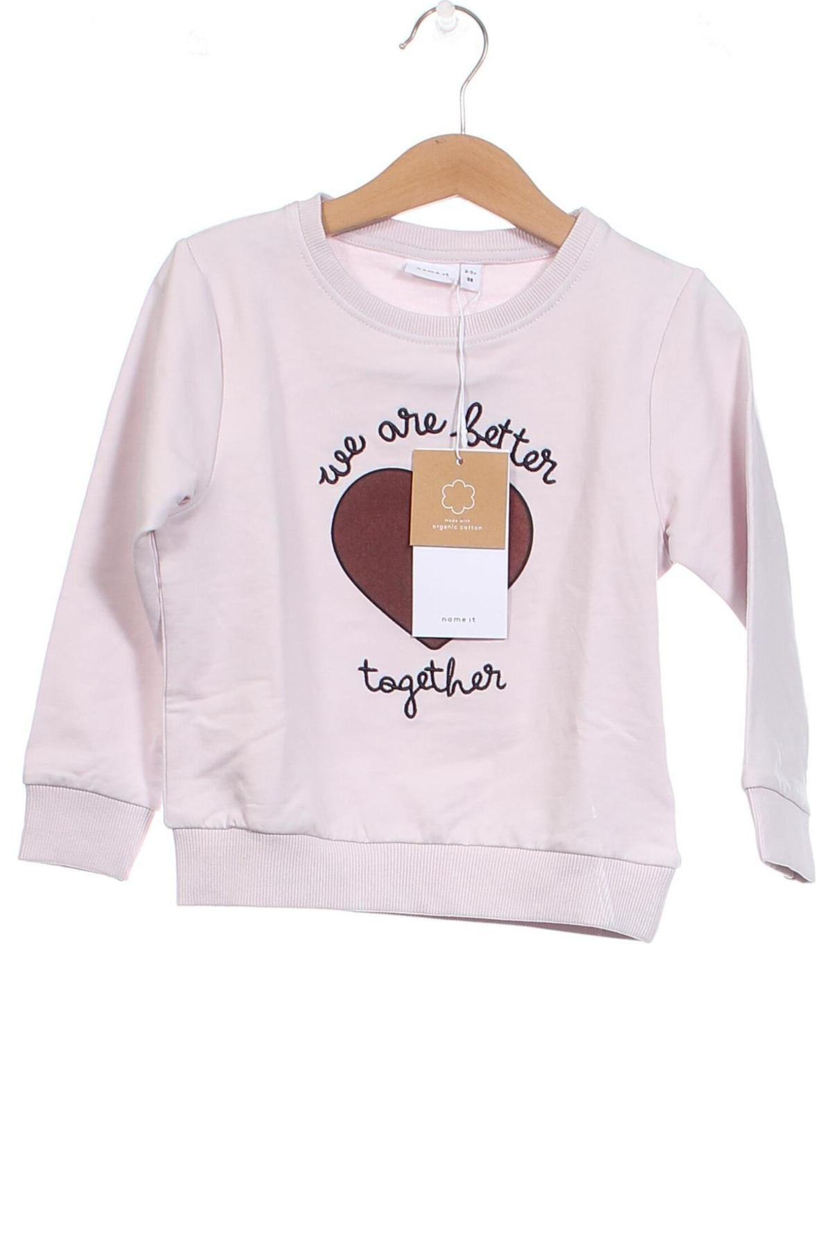 Детска блуза Name It, Размер 2-3y/ 98-104 см, Цвят Розов, Цена 25,50 лв.
