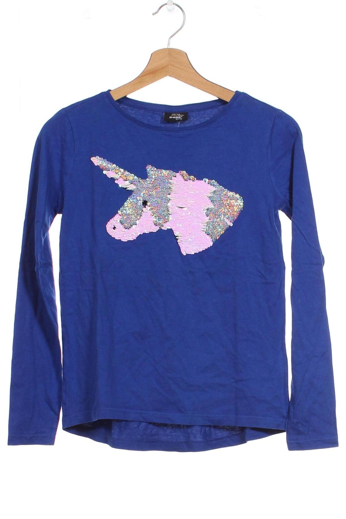 Kinder Shirt Page One, Größe 12-13y/ 158-164 cm, Farbe Blau, Preis € 4,59