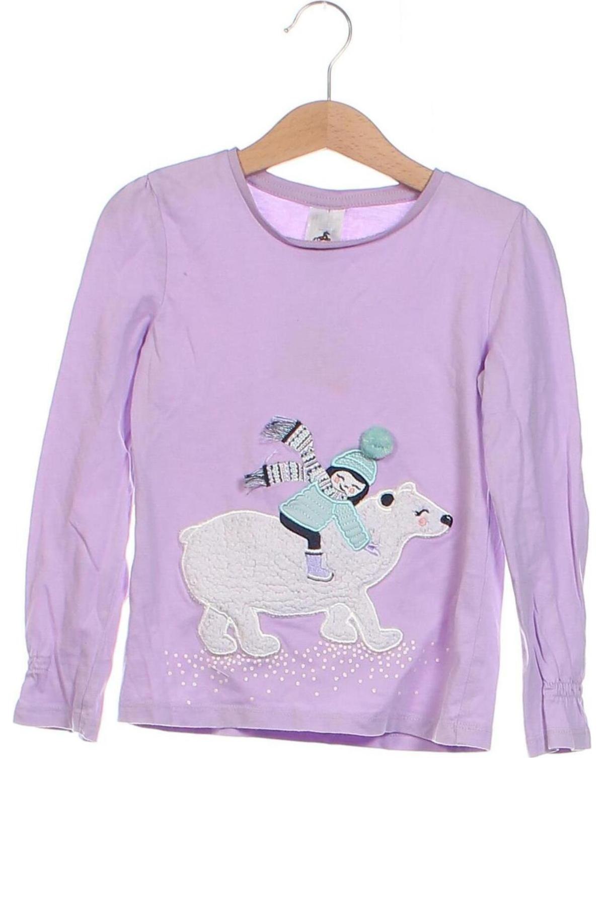 Kinder Shirt Palomino, Größe 5-6y/ 116-122 cm, Farbe Lila, Preis 6,00 €