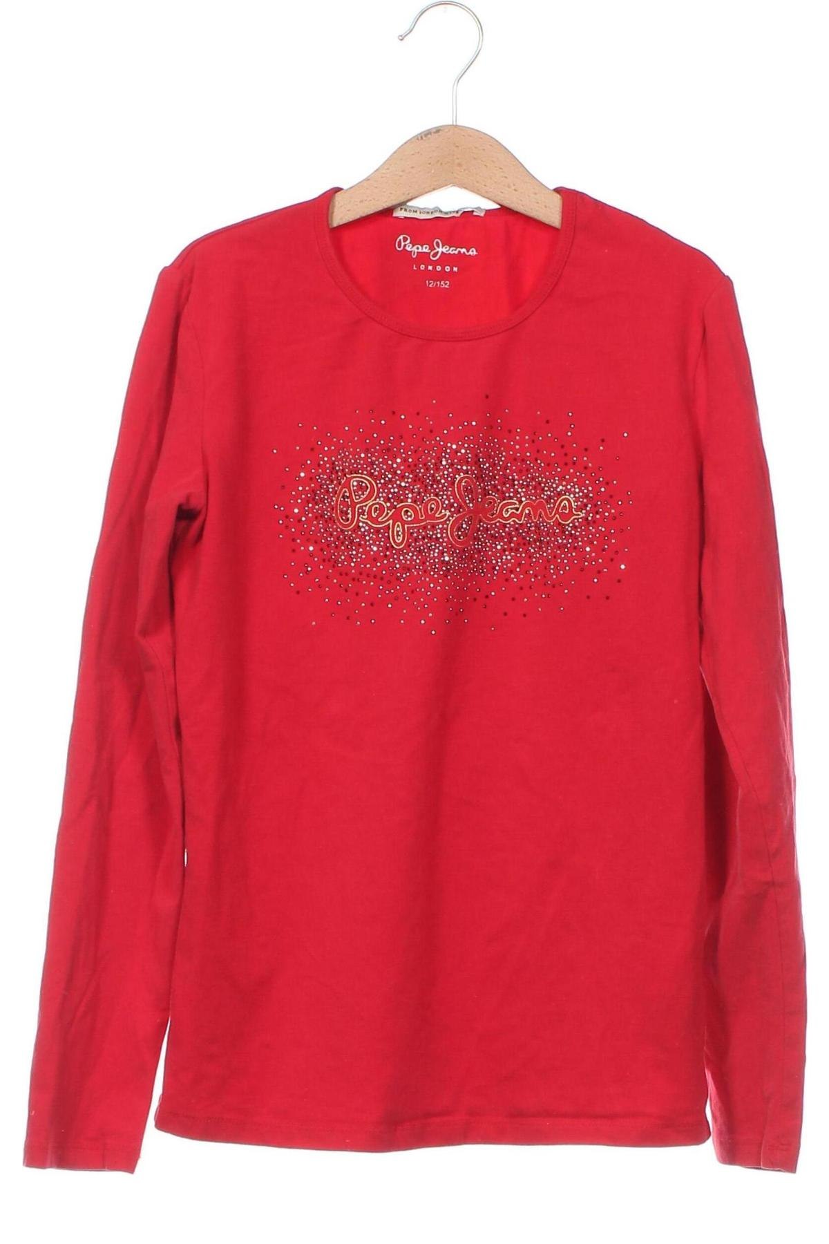 Kinder Shirt Pepe Jeans, Größe 11-12y/ 152-158 cm, Farbe Rot, Preis € 8,75