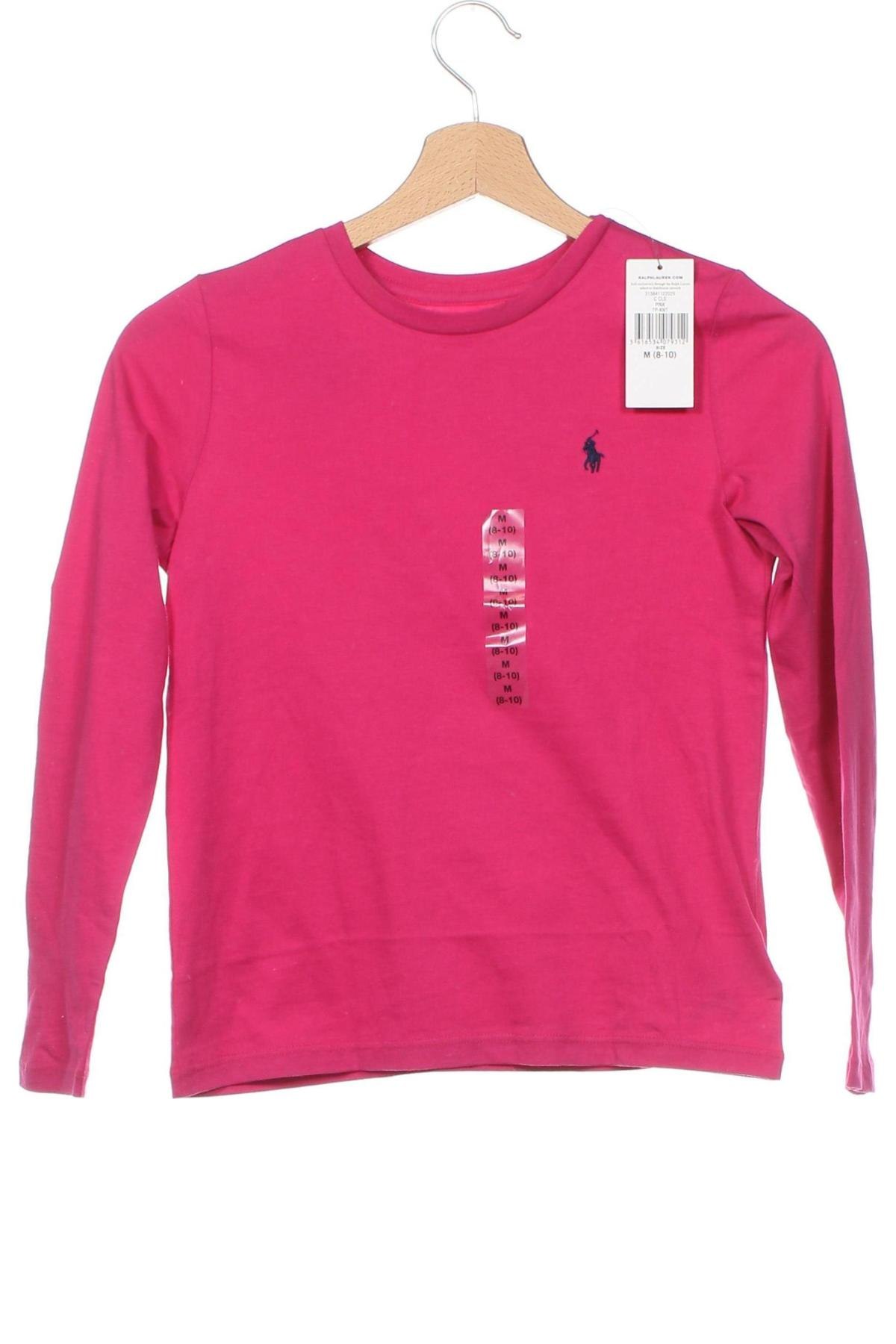 Παιδική μπλούζα Polo By Ralph Lauren, Μέγεθος 8-9y/ 134-140 εκ., Χρώμα Ρόζ , Τιμή 29,90 €