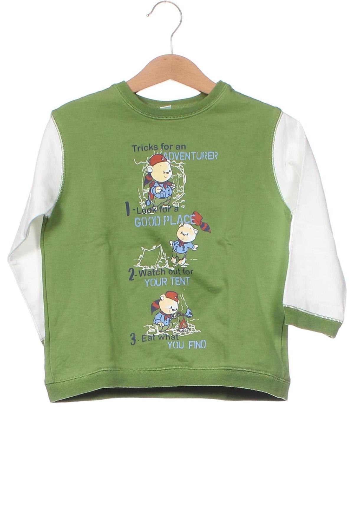 Dziecięca bluzka Prenatal, Rozmiar 3-4y/ 104-110 cm, Kolor Zielony, Cena 26,97 zł
