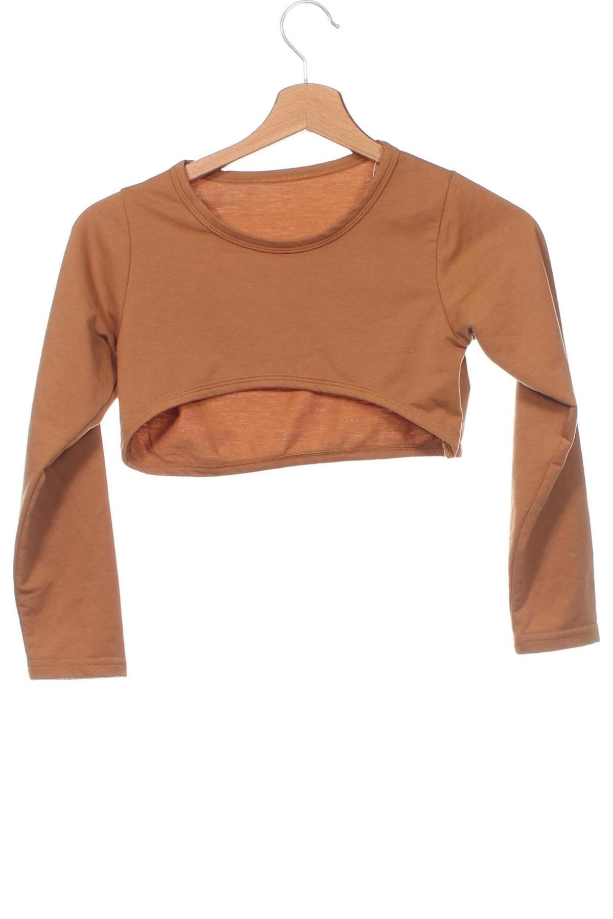 Kinder Shirt SHEIN, Größe 8-9y/ 134-140 cm, Farbe Braun, Preis 7,65 €