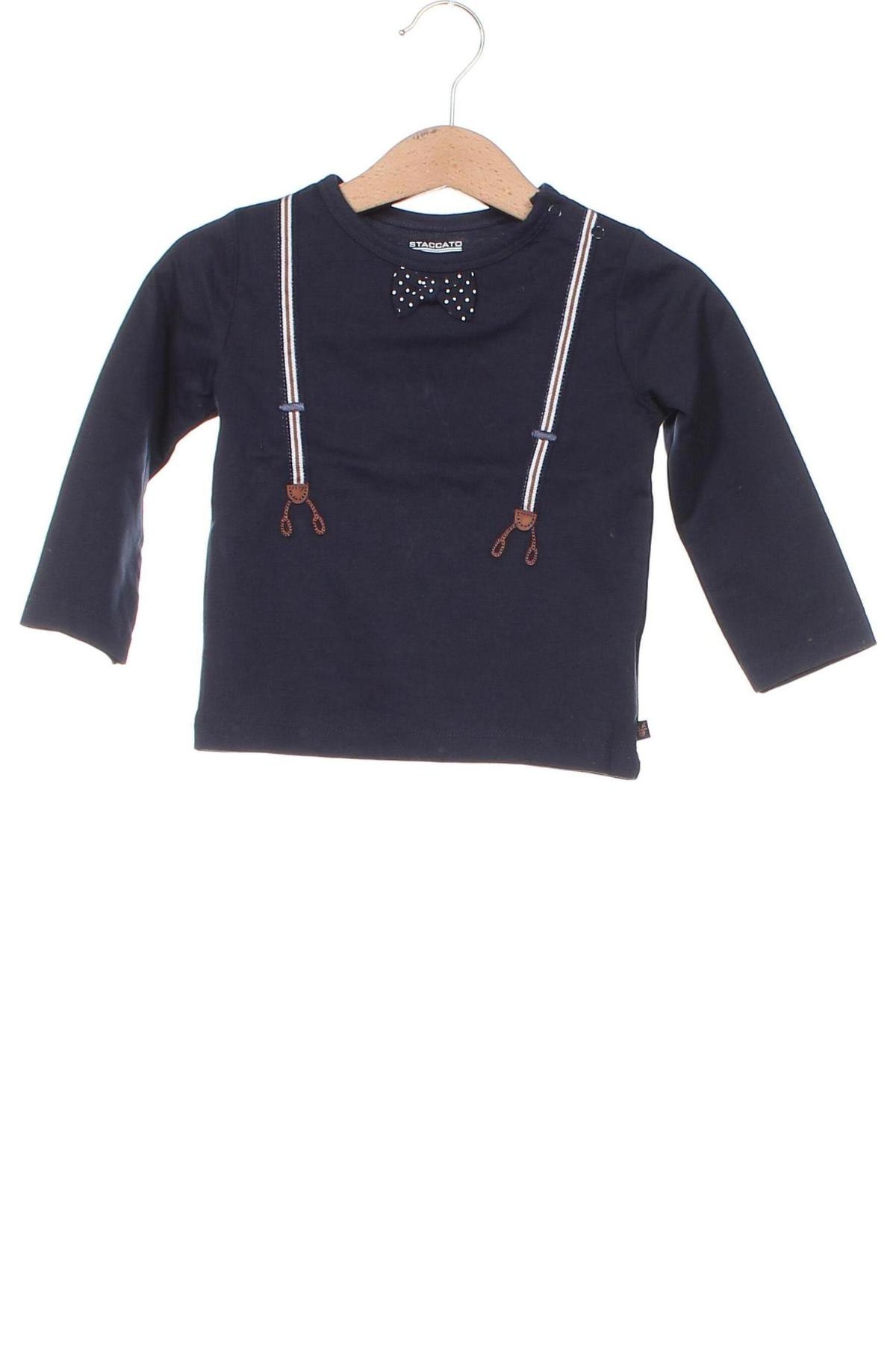 Kinder Shirt Staccato, Größe 9-12m/ 74-80 cm, Farbe Blau, Preis € 10,52