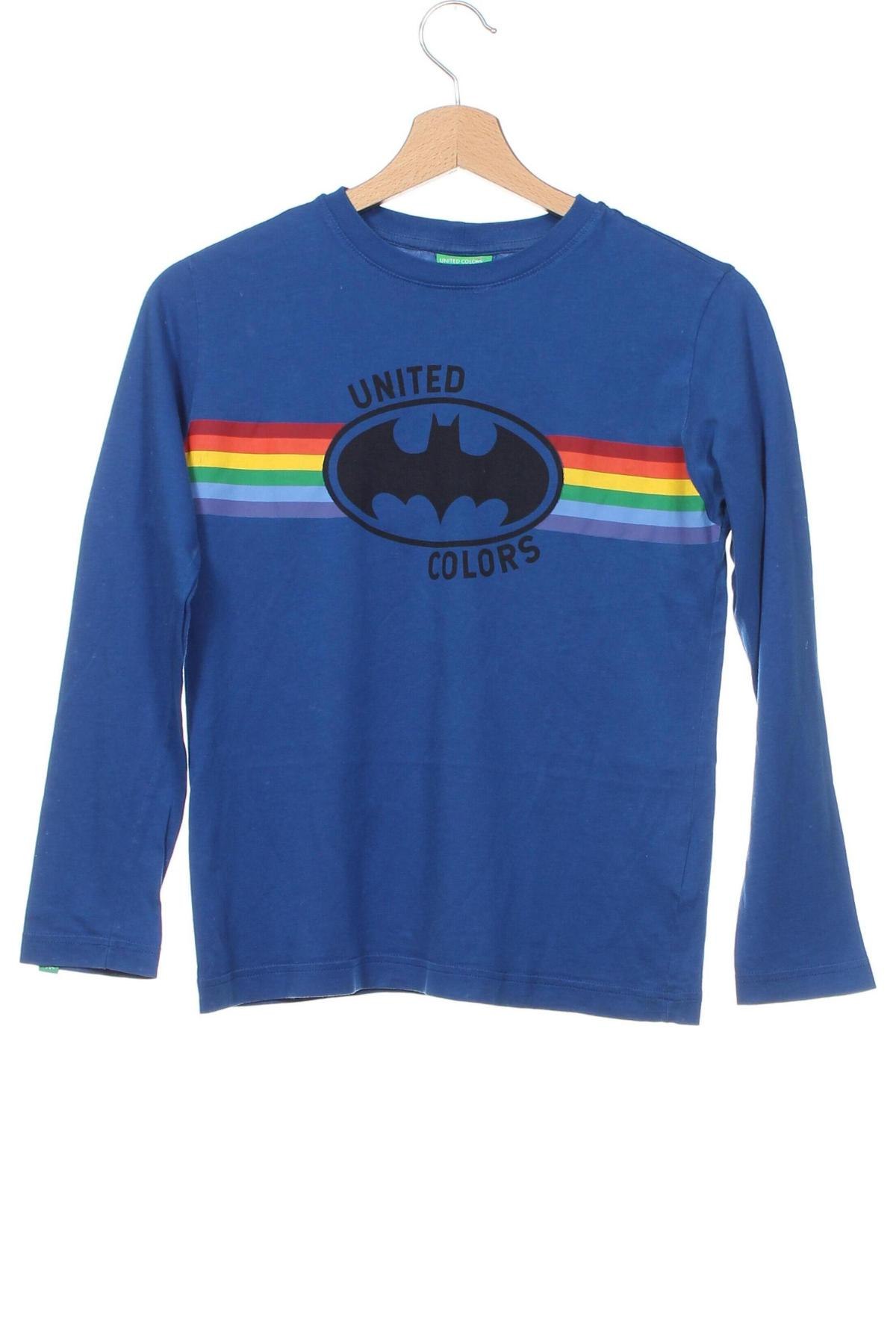 Dziecięca bluzka United Colors Of Benetton, Rozmiar 12-13y/ 158-164 cm, Kolor Niebieski, Cena 33,99 zł