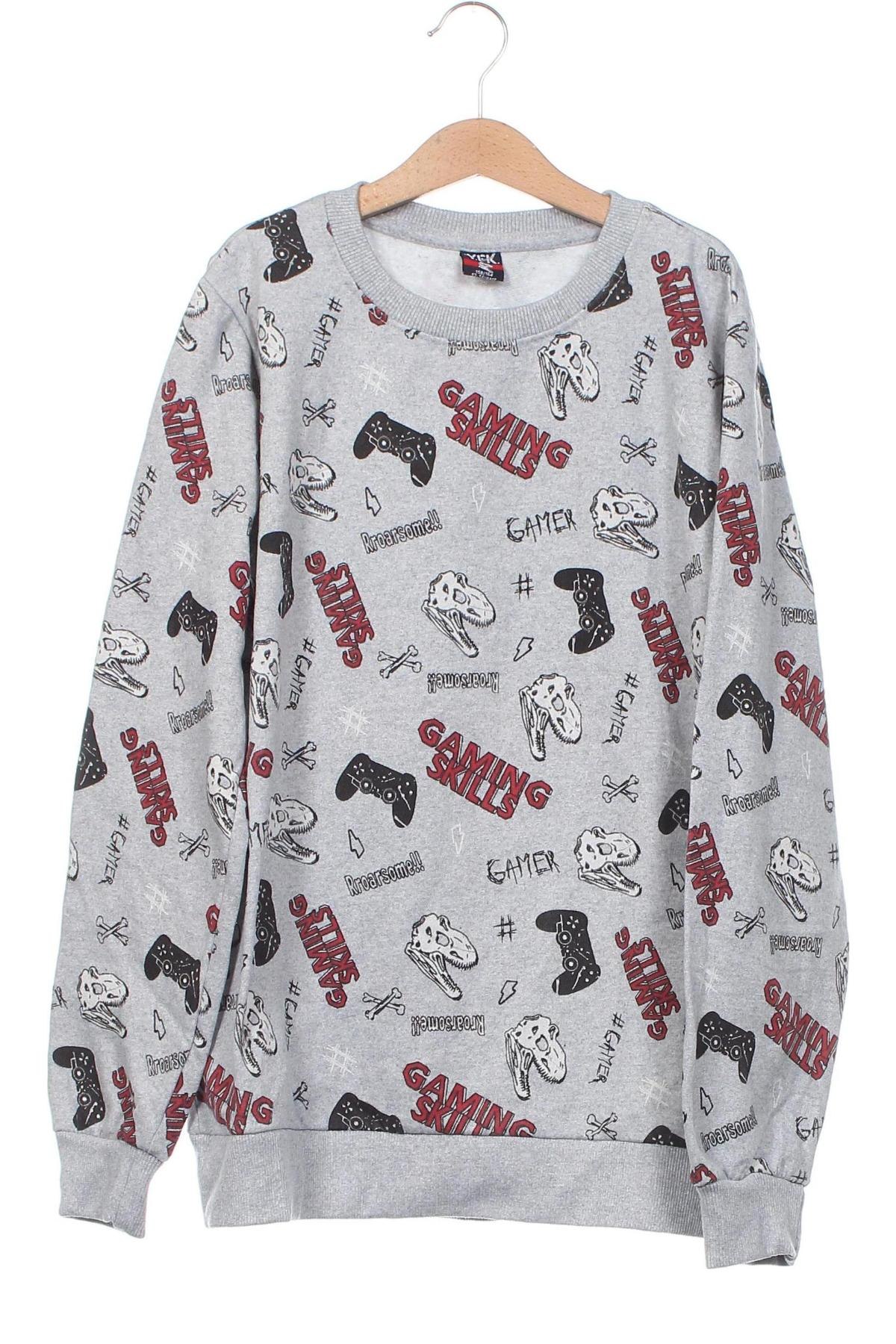 Kinder Shirt Y.F.K., Größe 12-13y/ 158-164 cm, Farbe Grau, Preis € 7,27