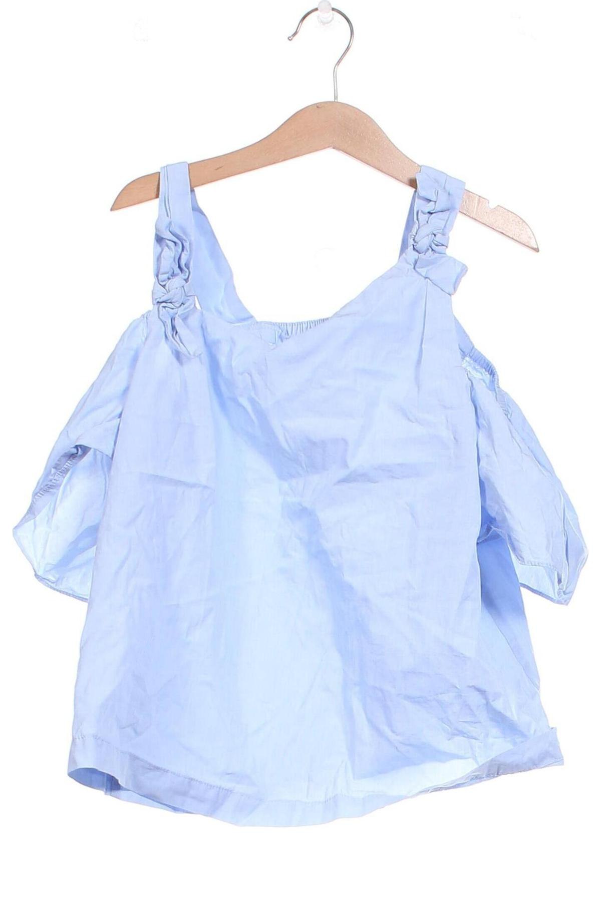 Bluză pentru copii Zara Kids, Mărime 13-14y/ 164-168 cm, Culoare Albastru, Preț 20,52 Lei