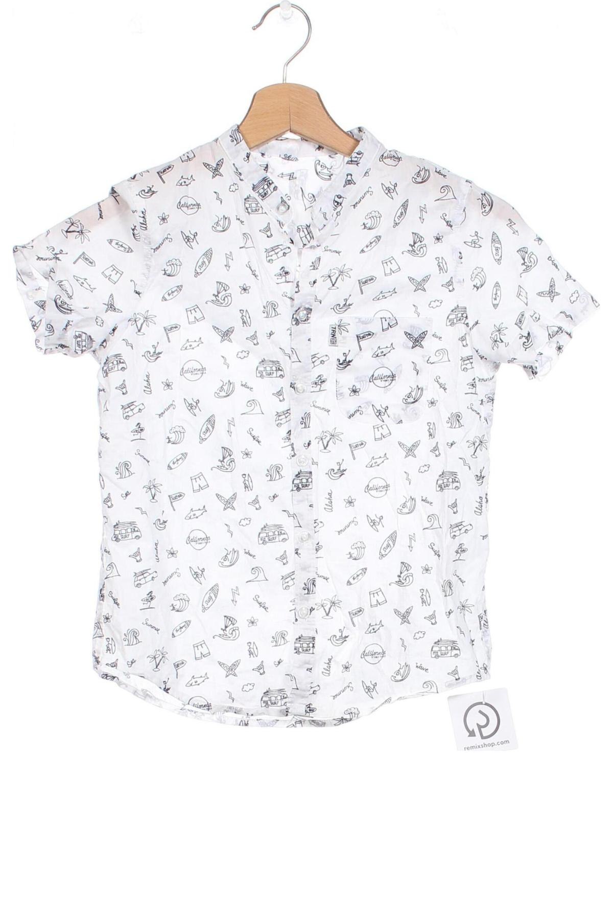 Dětská košile , Velikost 7-8y/ 128-134 cm, Barva Bílá, Cena  152,00 Kč