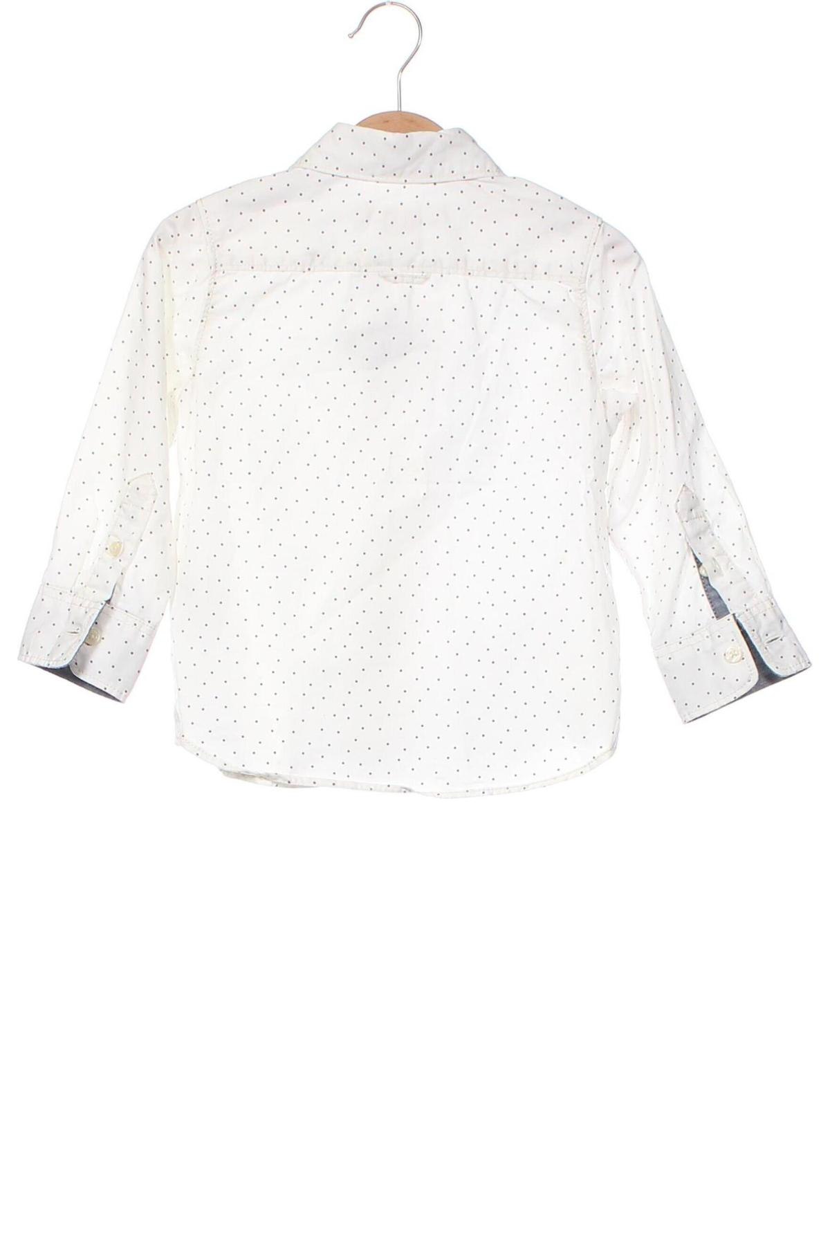 Παιδικό πουκάμισο H&M L.O.G.G., Μέγεθος 18-24m/ 86-98 εκ., Χρώμα Λευκό, Τιμή 6,00 €