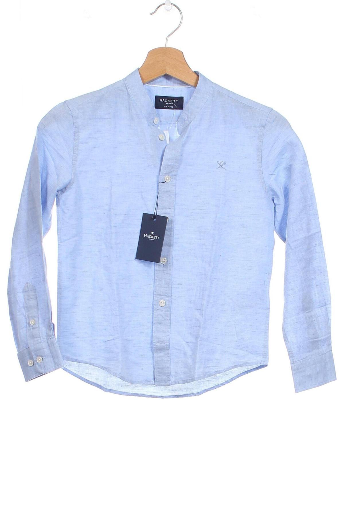 Dětská košile  Hackett, Velikost 7-8y/ 128-134 cm, Barva Modrá, Cena  556,00 Kč