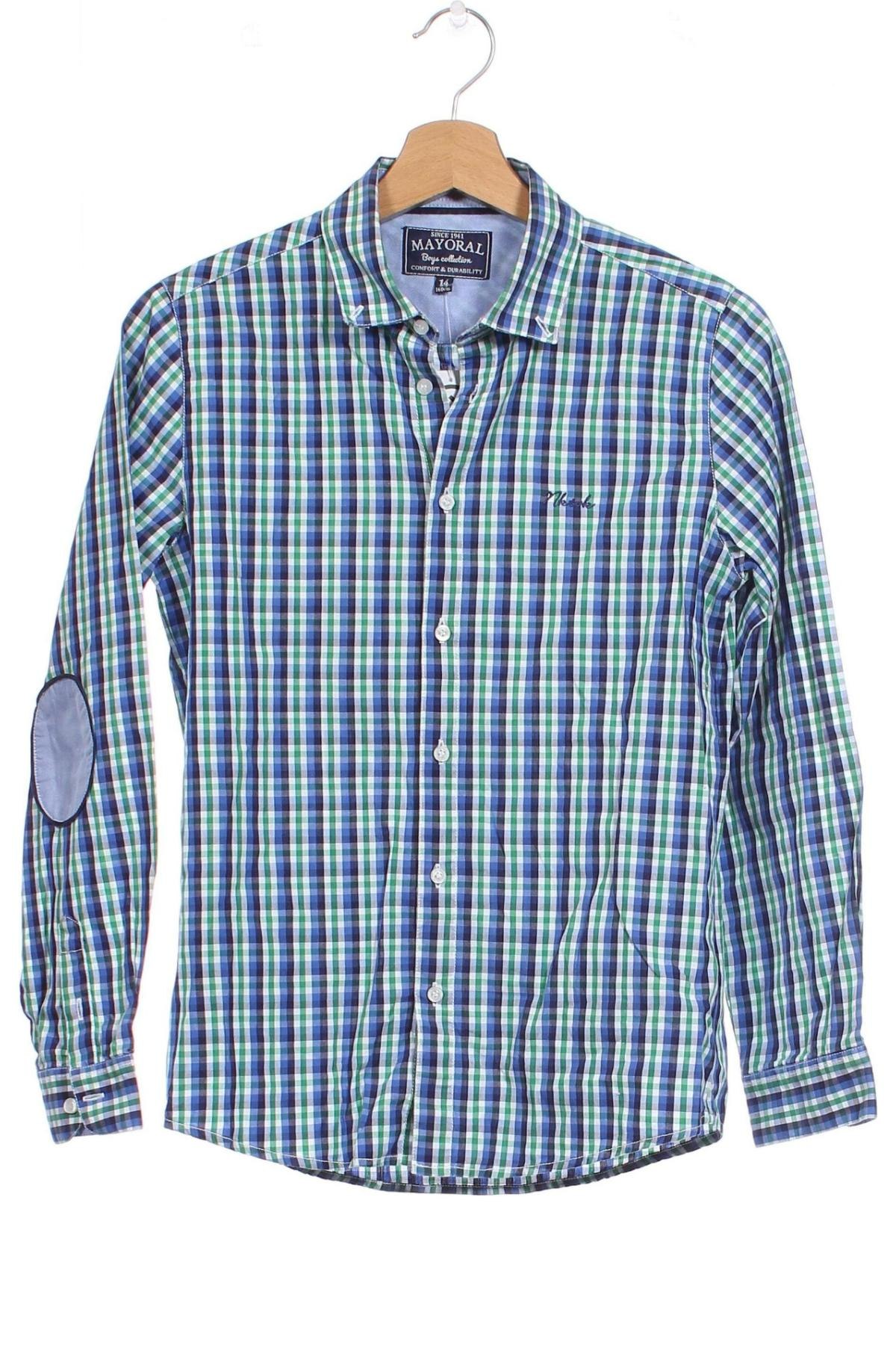 Παιδικό πουκάμισο Mayoral, Μέγεθος 12-13y/ 158-164 εκ., Χρώμα Πολύχρωμο, Τιμή 4,76 €