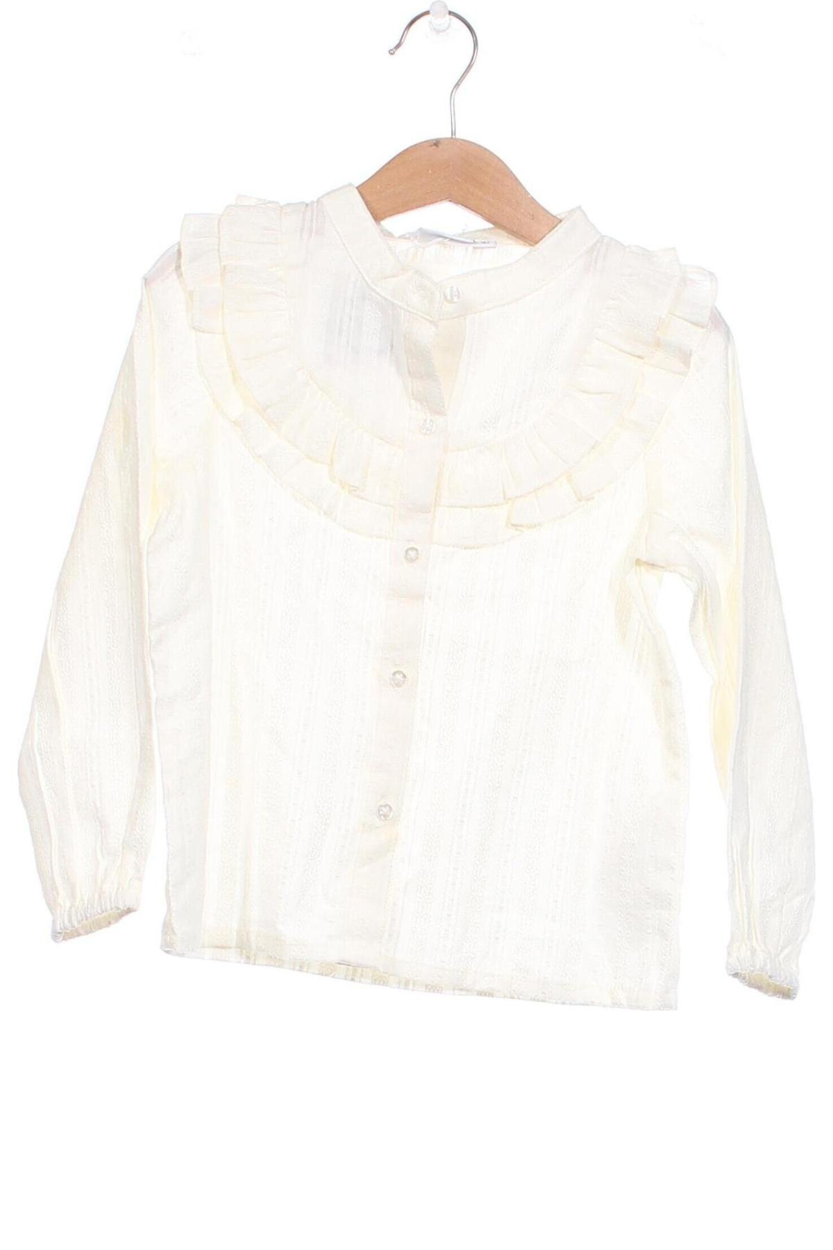 Παιδικό πουκάμισο Name It, Μέγεθος 3-4y/ 104-110 εκ., Χρώμα Εκρού, Τιμή 26,29 €