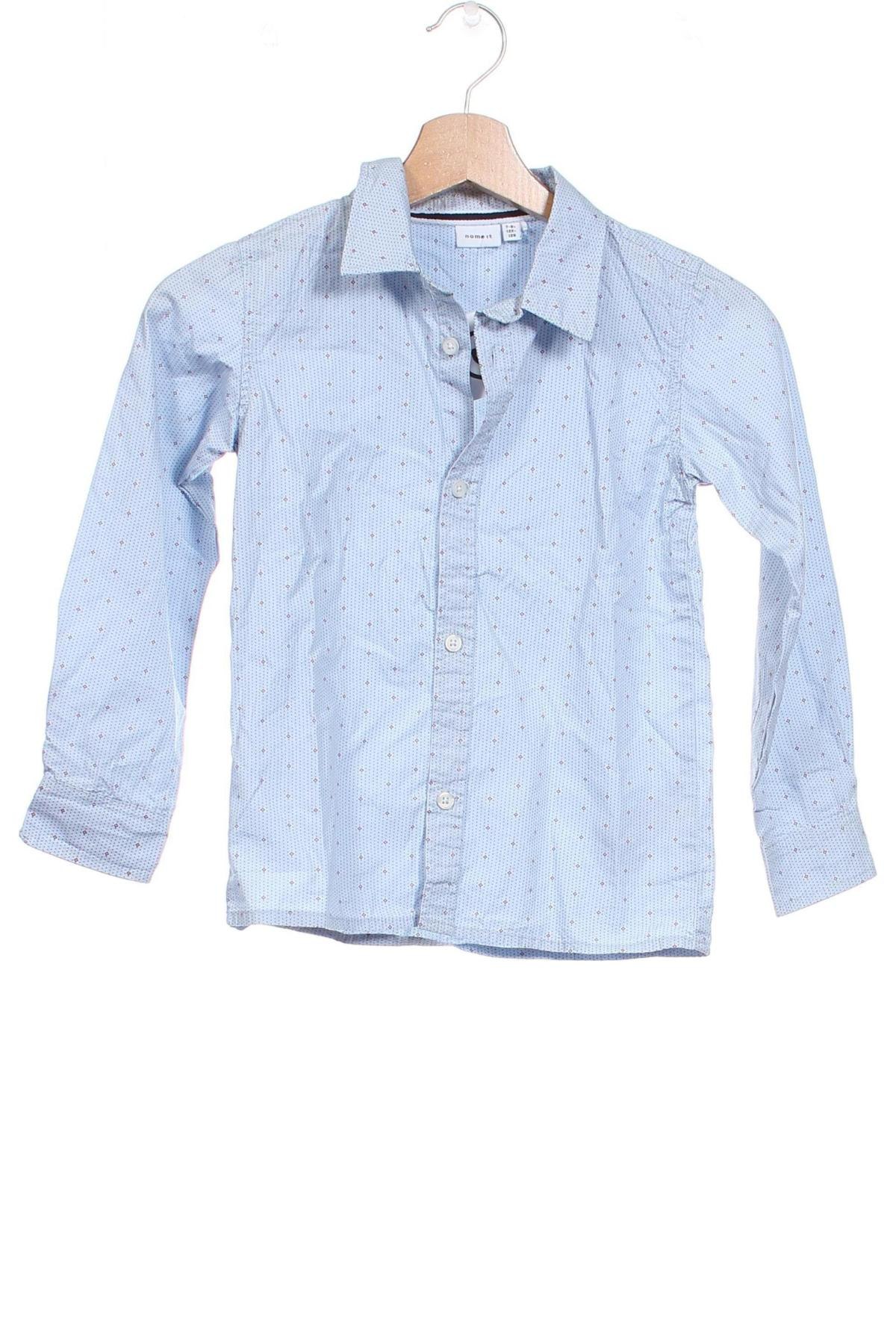 Παιδικό πουκάμισο Name It, Μέγεθος 6-7y/ 122-128 εκ., Χρώμα Μπλέ, Τιμή 10,52 €
