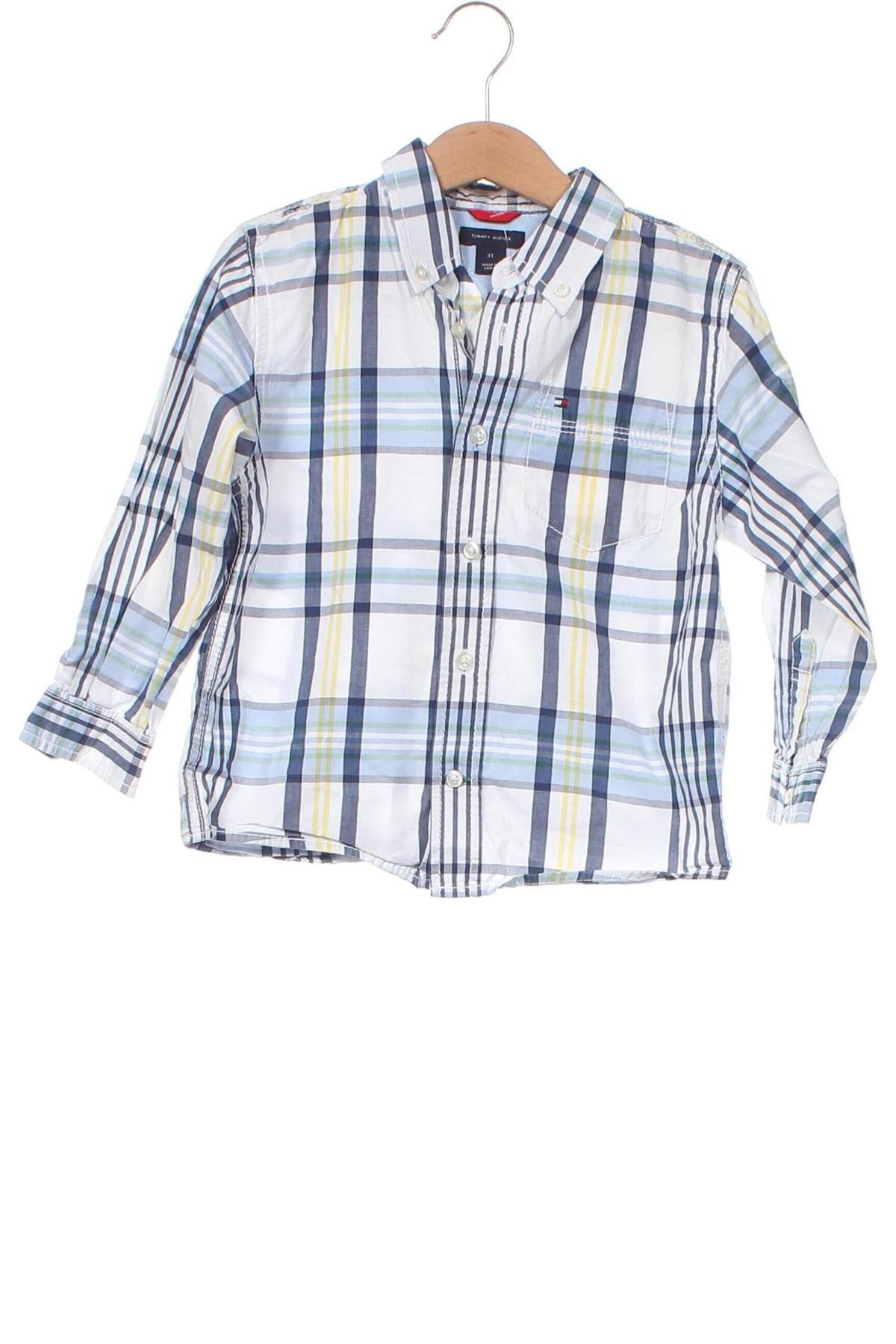Παιδικό πουκάμισο Tommy Hilfiger, Μέγεθος 2-3y/ 98-104 εκ., Χρώμα Πολύχρωμο, Τιμή 15,64 €