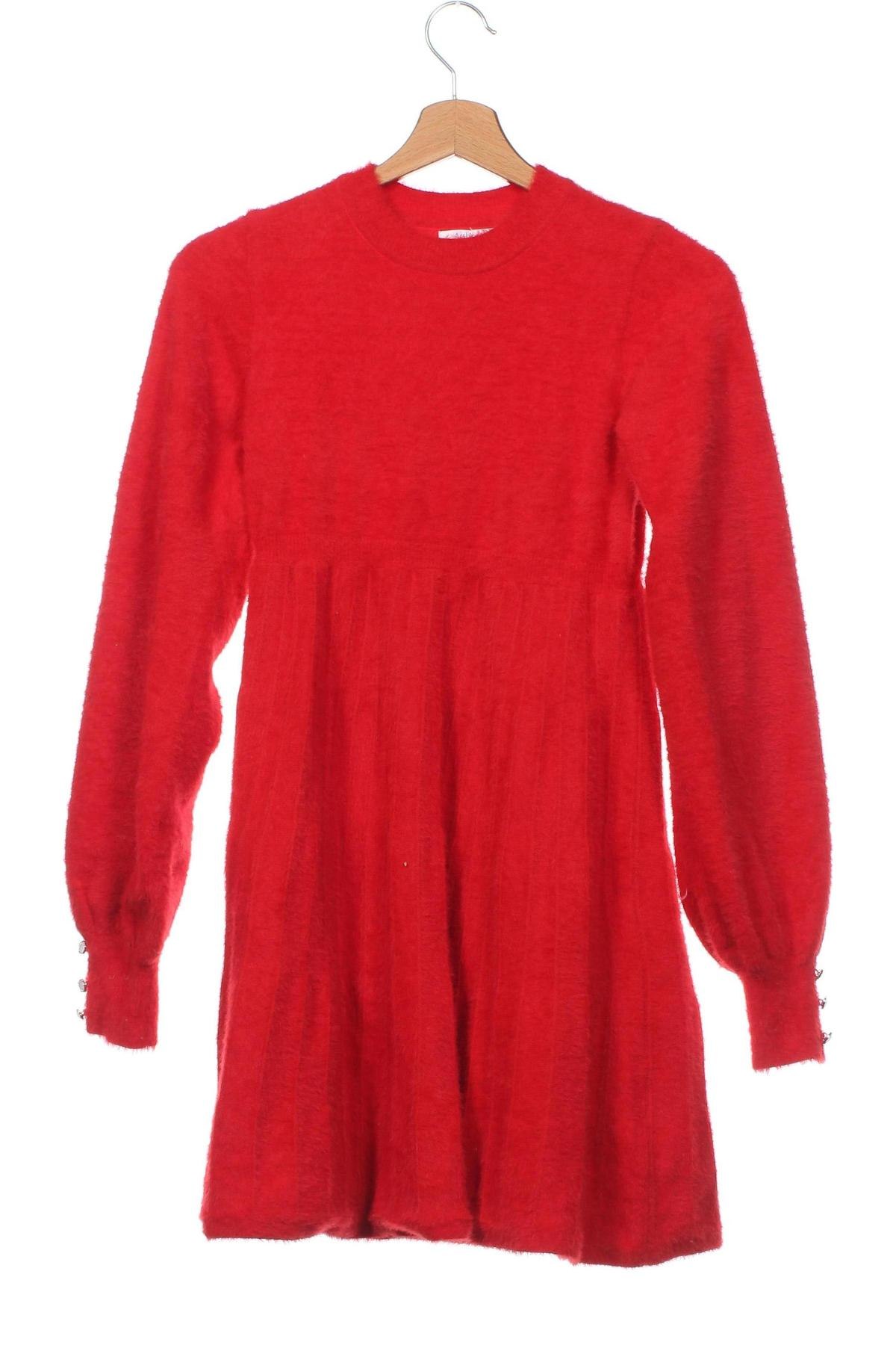 Dětské šaty , Velikost 10-11y/ 146-152 cm, Barva Červená, Cena  327,00 Kč