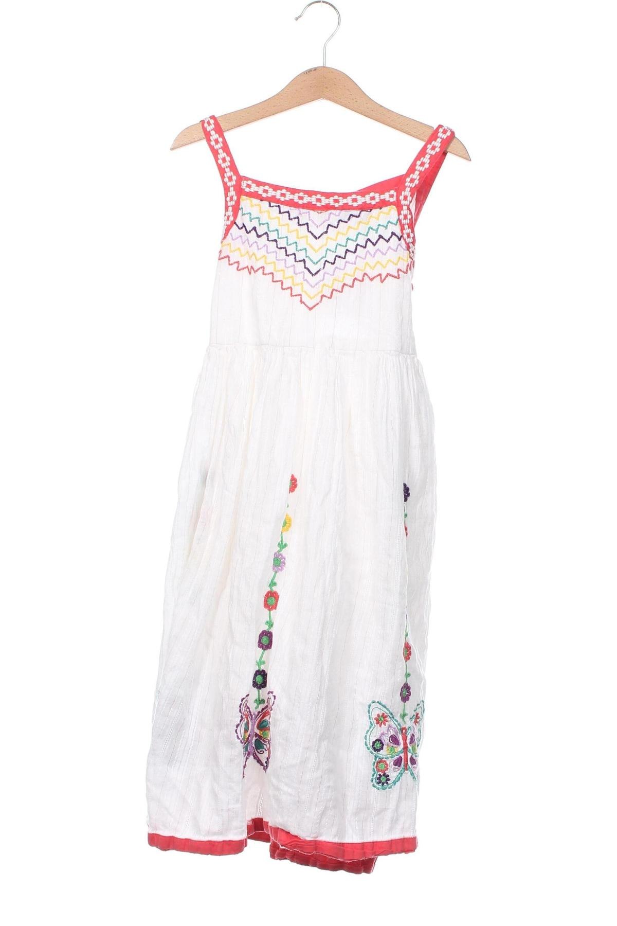 Kinderkleid, Größe 10-11y/ 146-152 cm, Farbe Weiß, Preis 12,28 €