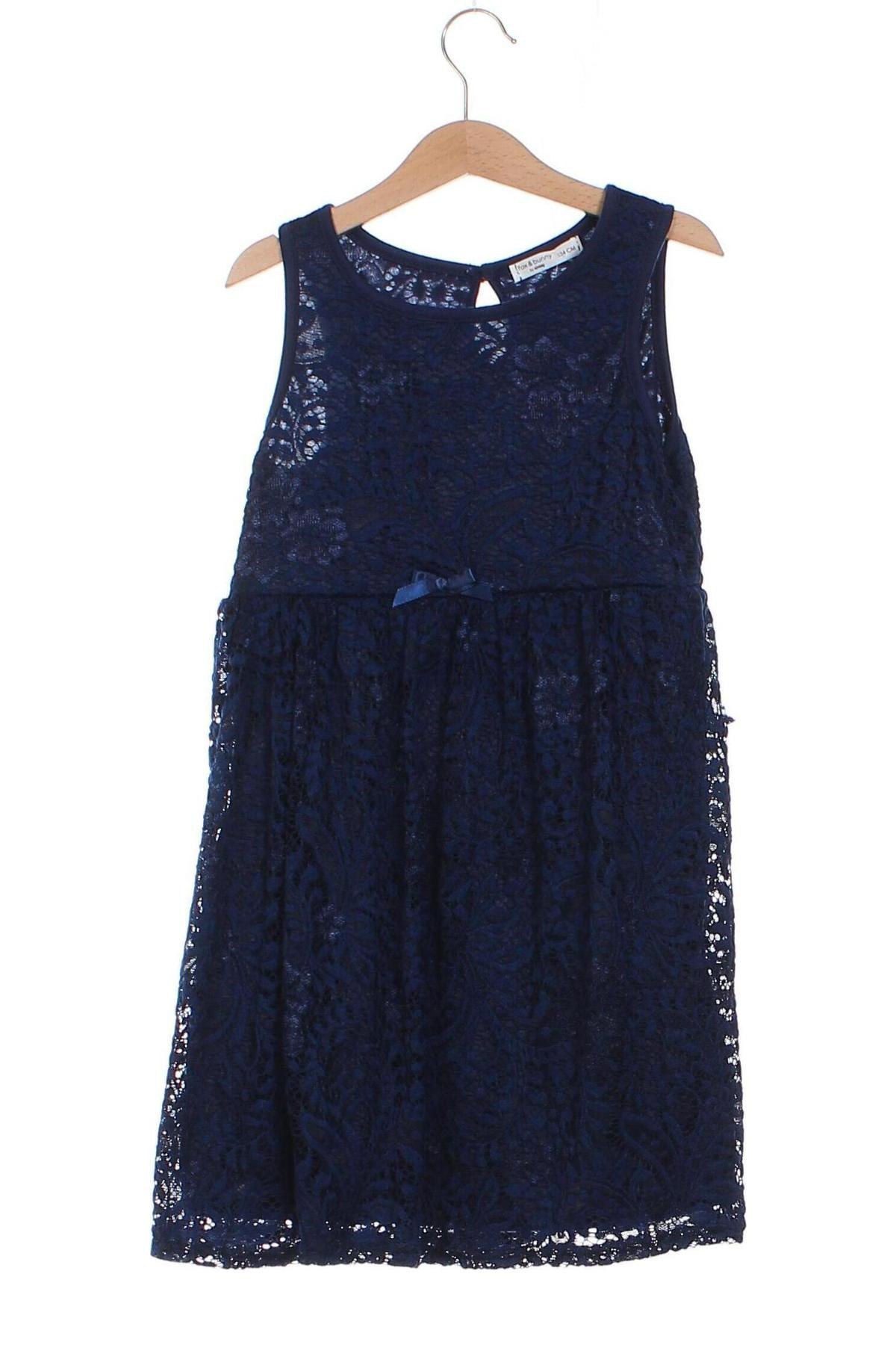 Kinderkleid, Größe 8-9y/ 134-140 cm, Farbe Blau, Preis € 6,60