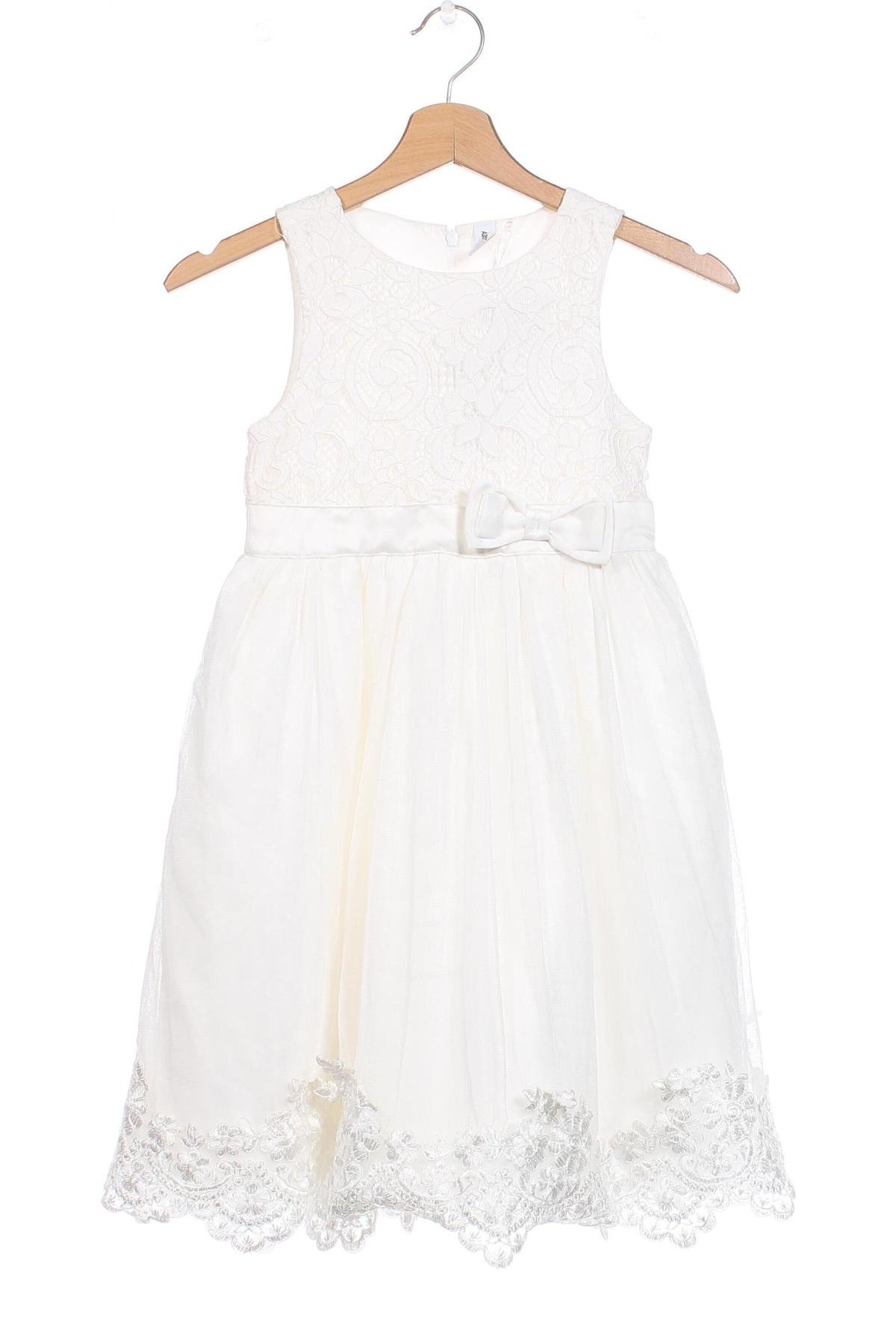Детска рокля About You, Размер 6-7y/ 122-128 см, Цвят Бял, Цена 42,00 лв.
