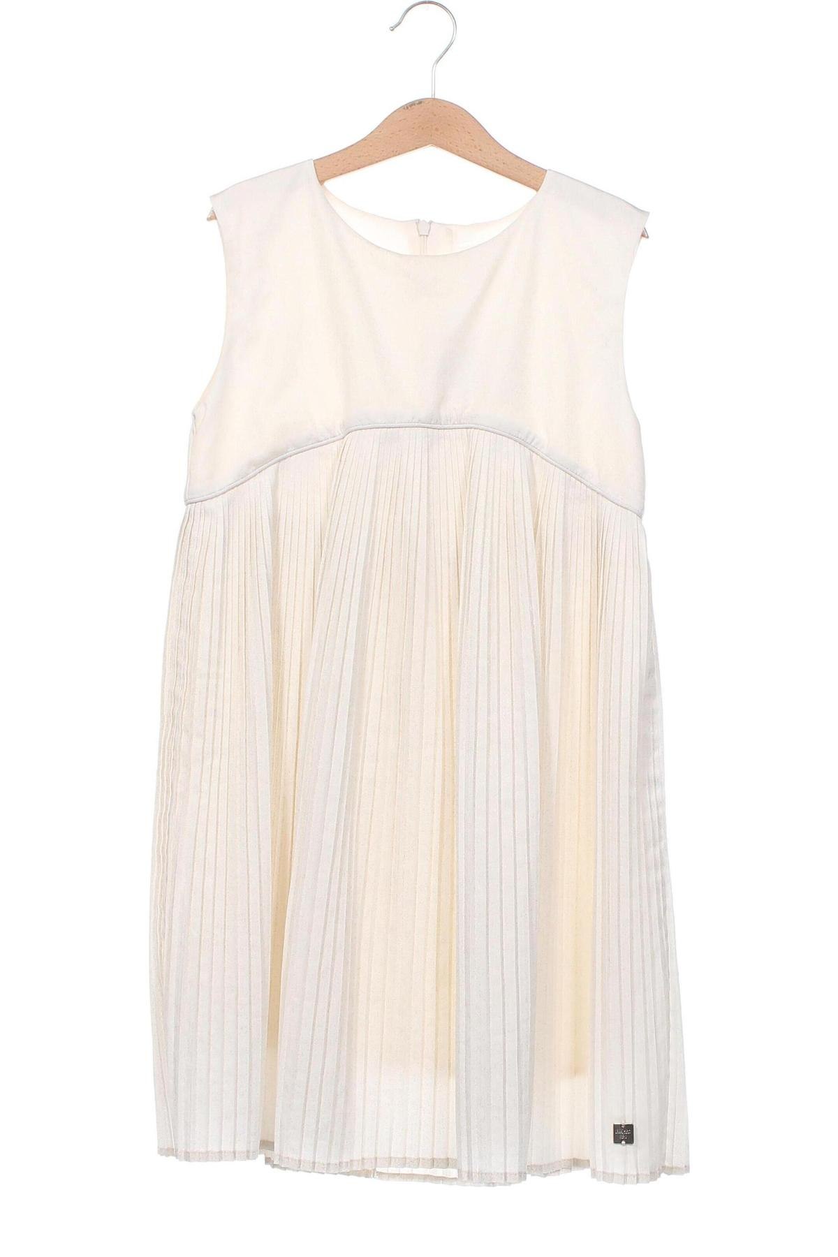 Παιδικό φόρεμα Carrement Beau, Μέγεθος 8-9y/ 134-140 εκ., Χρώμα Εκρού, Τιμή 7,87 €