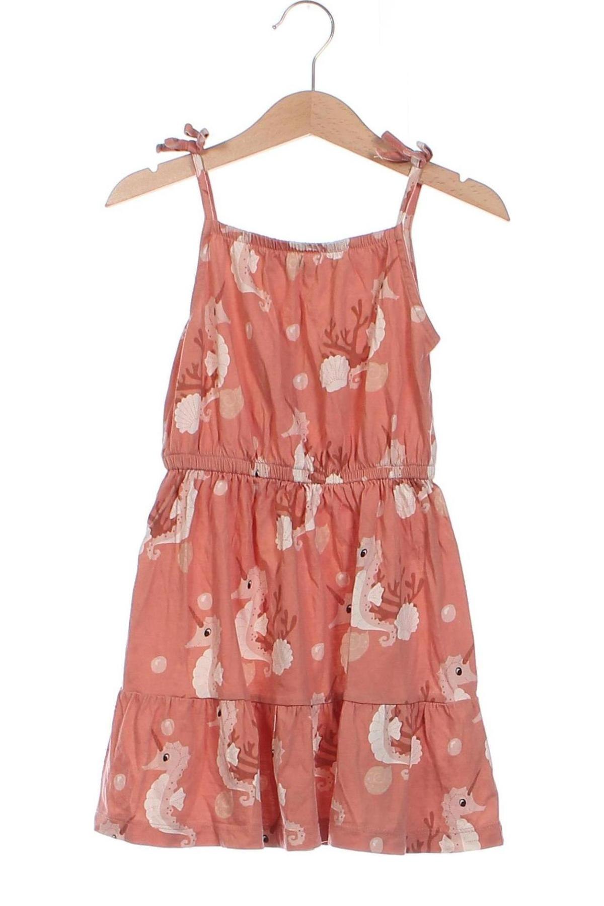 Детска рокля Design By Kappahl, Размер 2-3y/ 98-104 см, Цвят Бежов, Цена 19,44 лв.